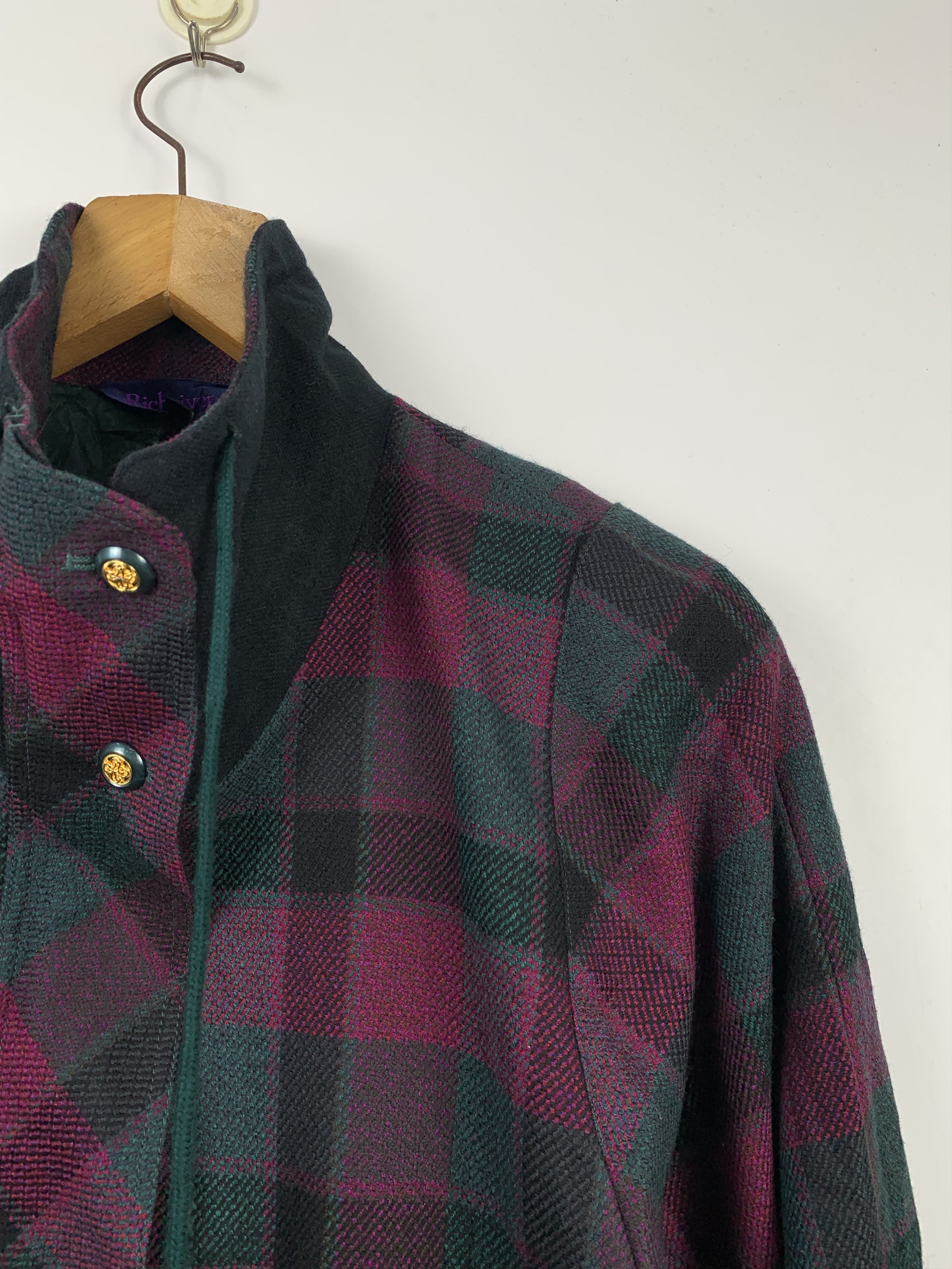 Japanese Brand Vintage Japanese Brand Checkered Jacket J0443 Size US M / EU 48-50 / 2 - 4 Thumbnail