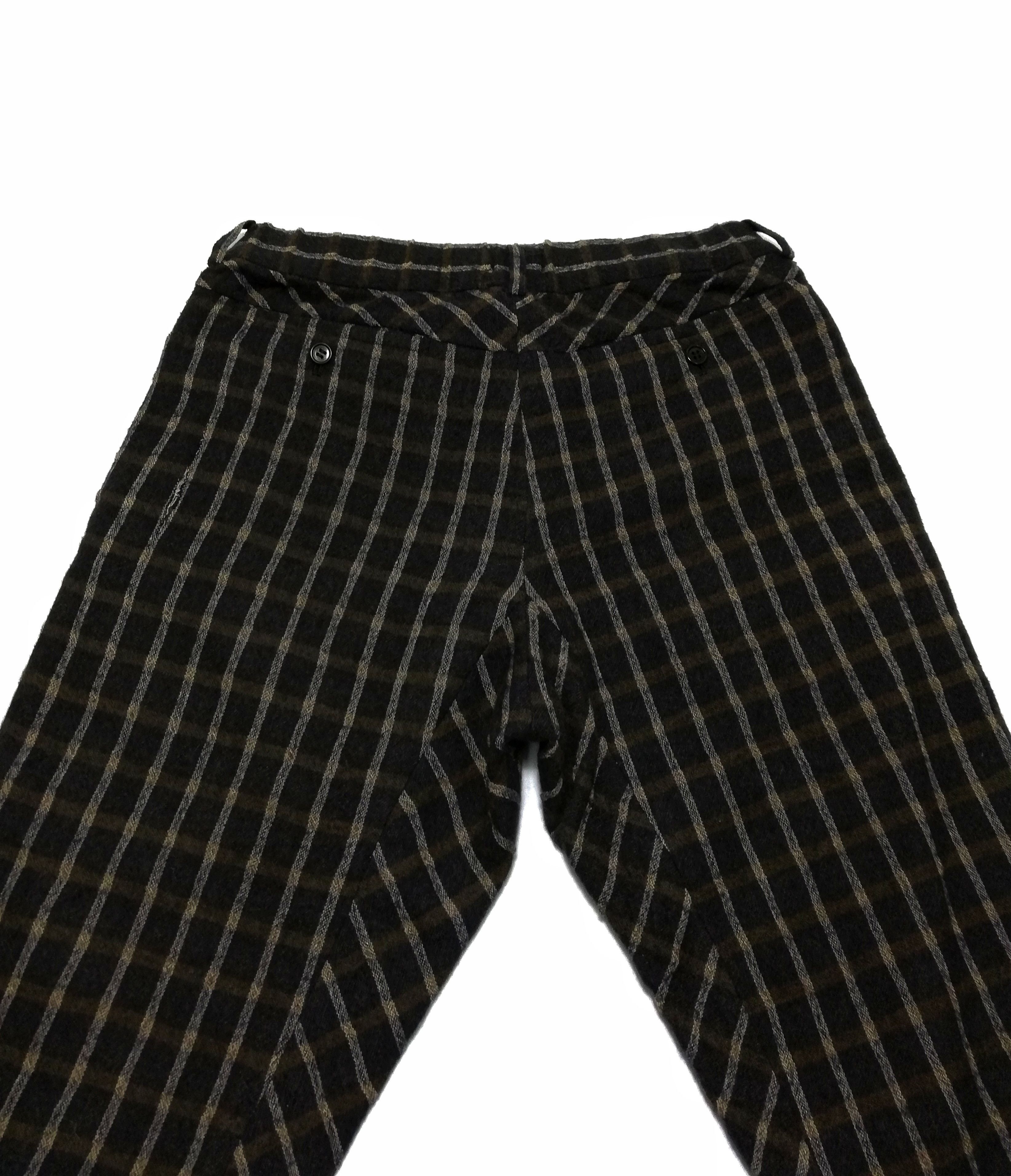 Issey Miyake × Vintage 🔥Plantation By Issey Miyake Saruel Checkered Wool Pants🔥 Size US 31 - 12 Thumbnail