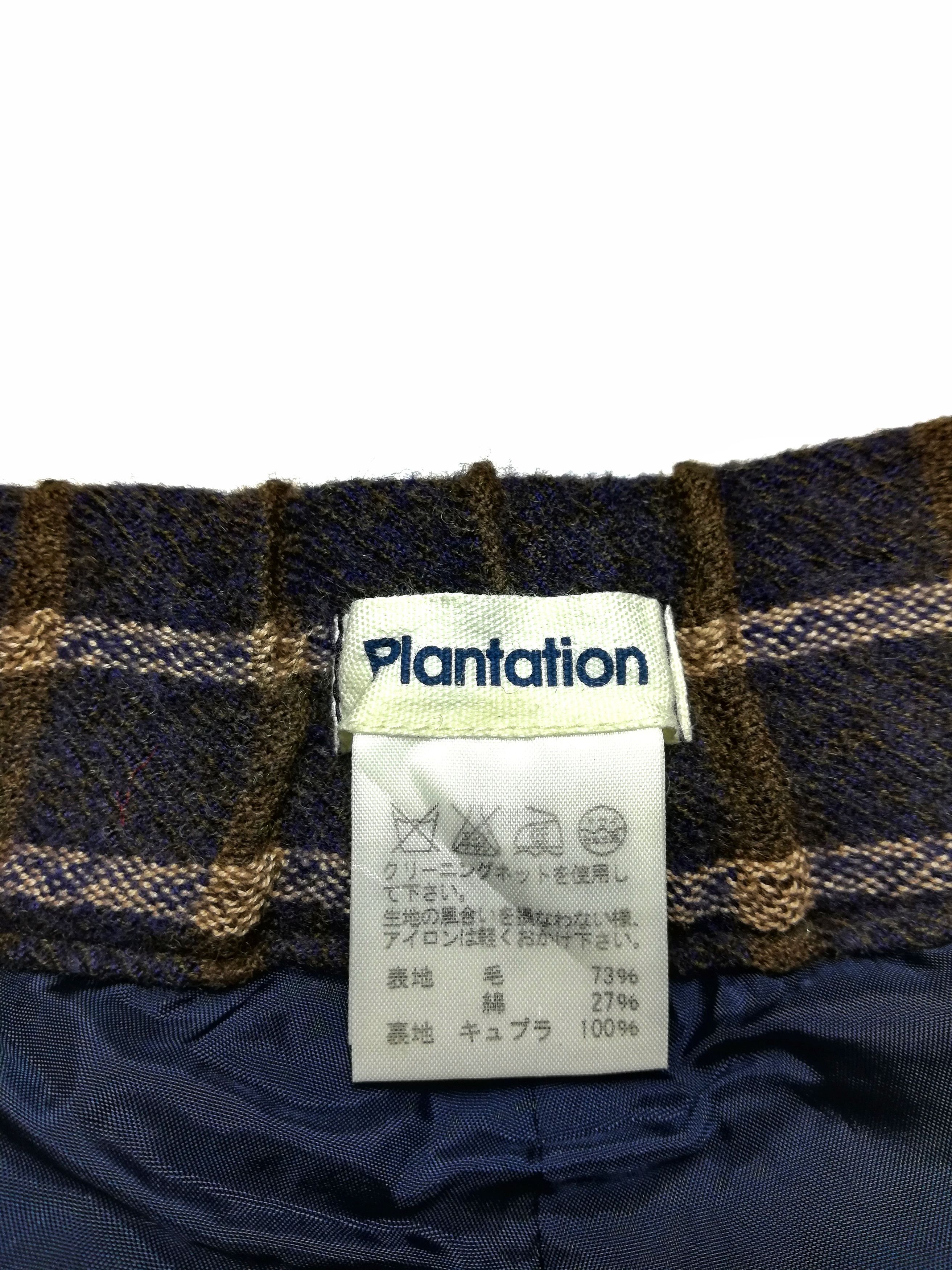 Issey Miyake × Vintage 🔥Plantation By Issey Miyake Saruel Checkered Wool Pants🔥 Size US 31 - 8 Thumbnail