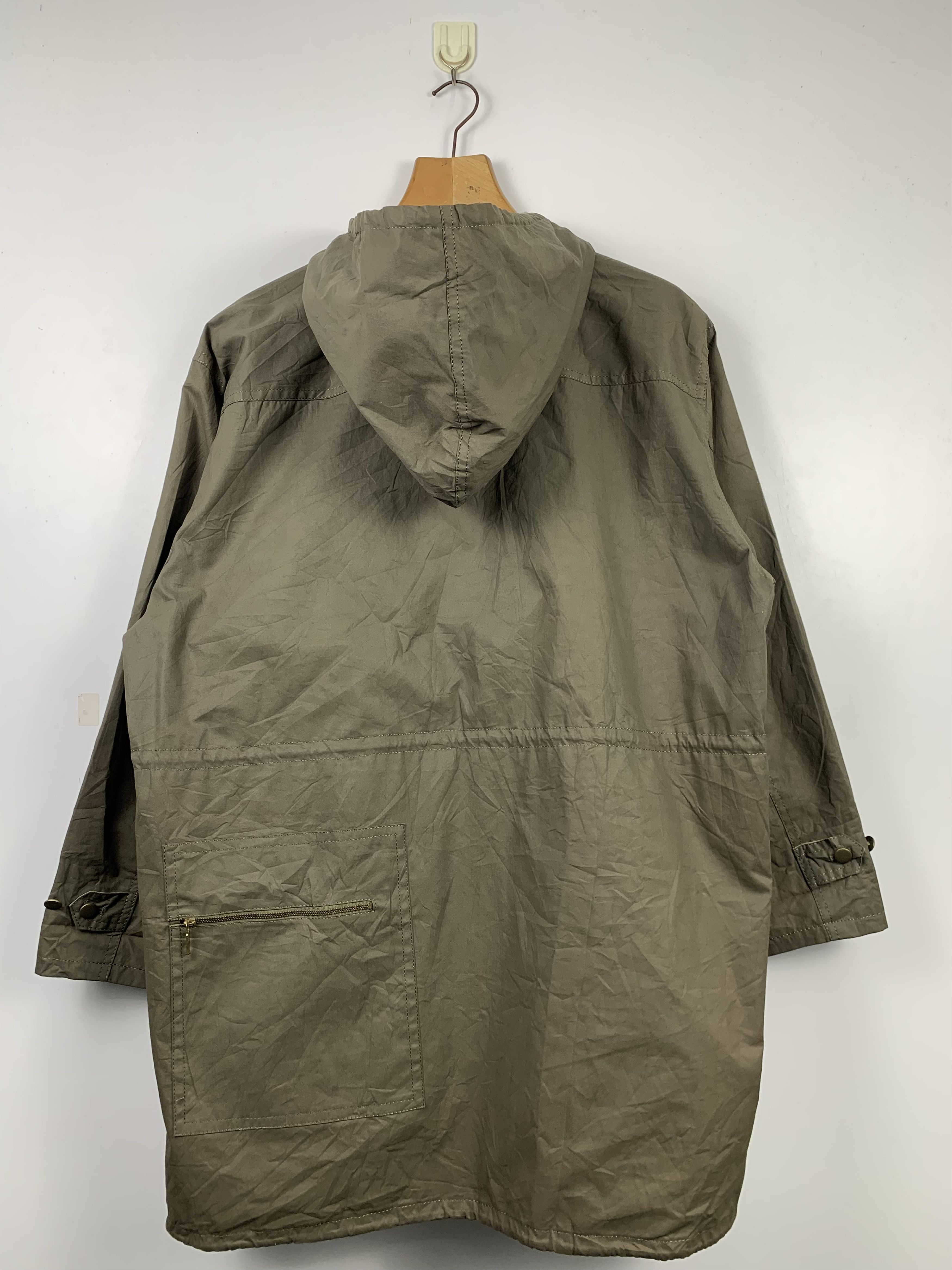 Japanese Brand × Vintage Vintage JAPANESE BRAND Hoodie Multi Pocket Parkas Jacket Size US XL / EU 56 / 4 - 2 Thumbnail