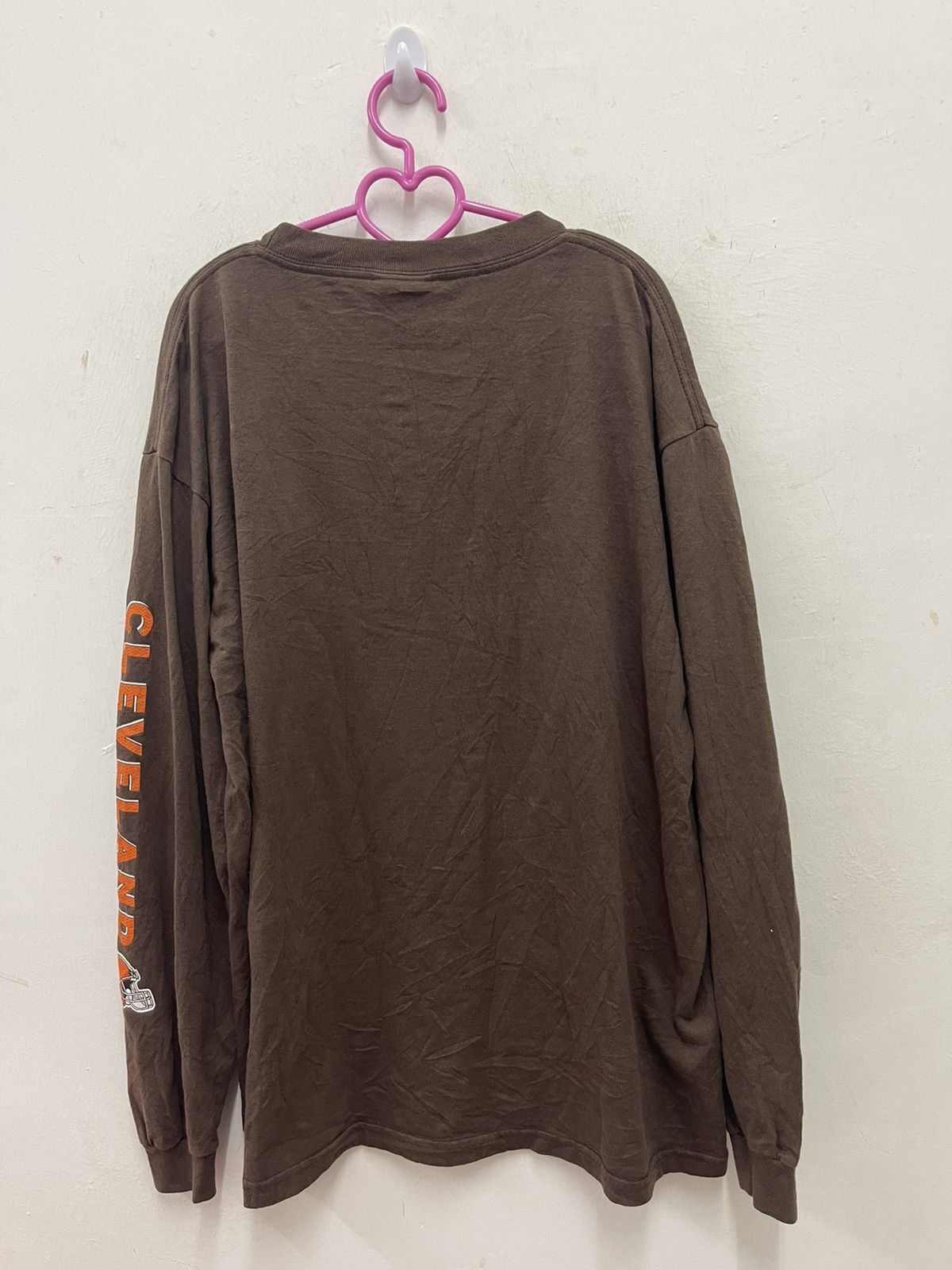 NFL Rare Vintage CLEVELAND BROWNS Nfl Afc Long Sleeve Size US L / EU 52-54 / 3 - 6 Thumbnail