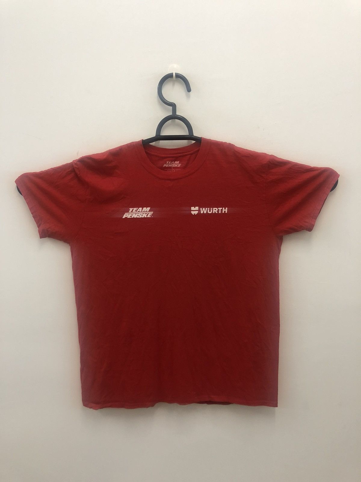 Daytona TEAM PENSKE Wurth Brad Keselowski Ford Mustang Nascar Tee Size US XL / EU 56 / 4 - 3 Thumbnail