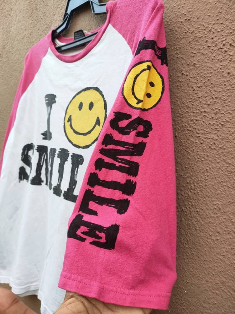 HOMME BOY CO. Homme Boys Smiley 3 quarter Shirt Size US M / EU 48-50 / 2 - 3 Thumbnail