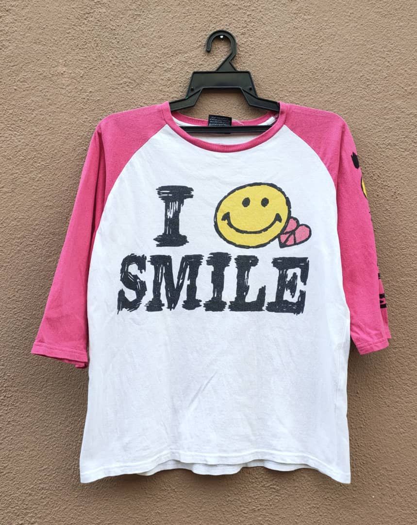 HOMME BOY CO. Homme Boys Smiley 3 quarter Shirt Size US M / EU 48-50 / 2 - 1 Thumbnail