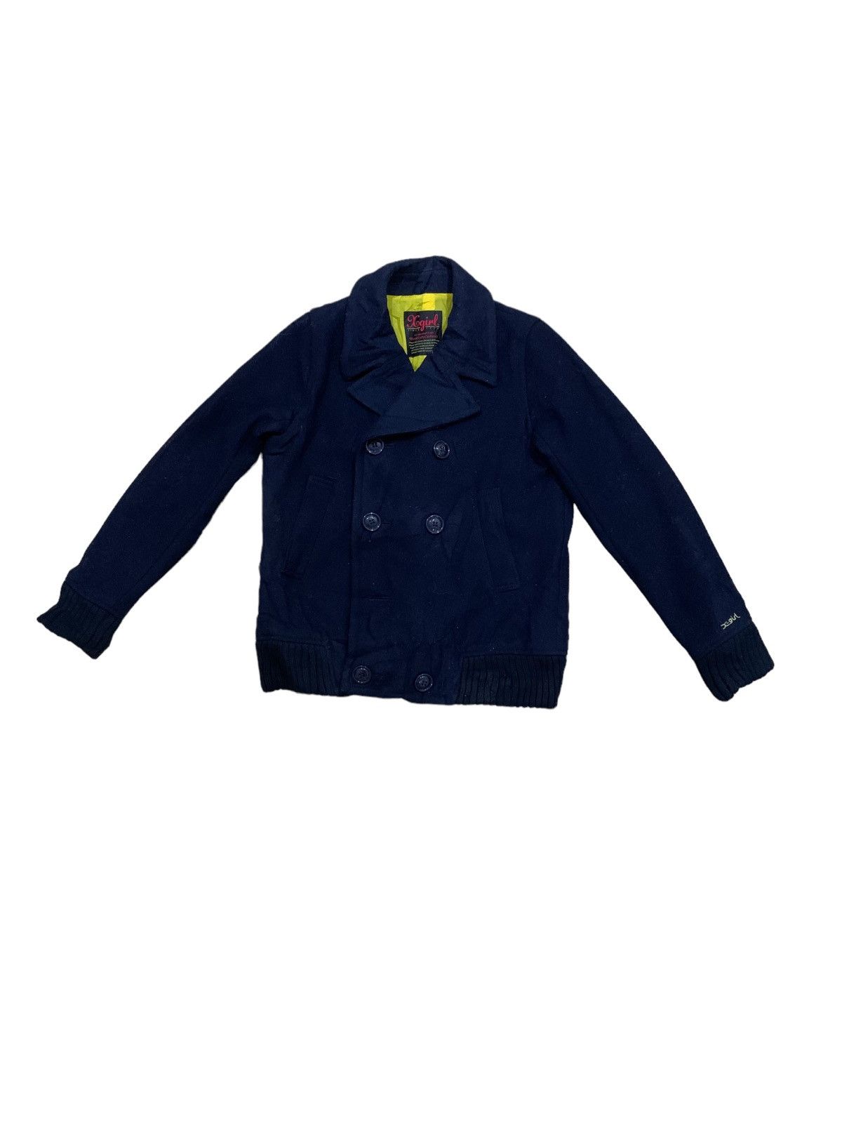 Vintage Japanese Xgirl Double Breasted Women Jacket