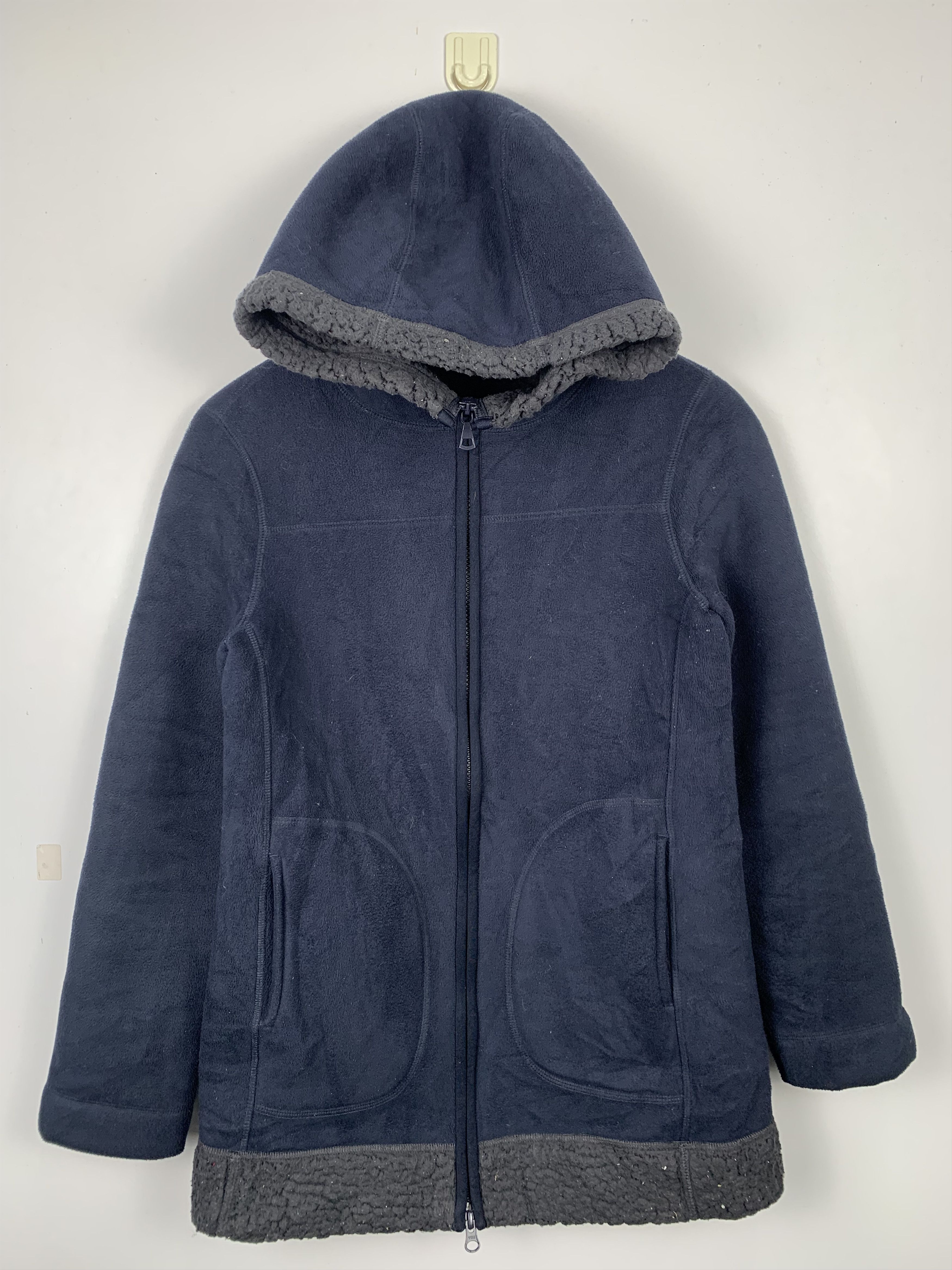 Uniqlo Vintage UNIQLO Sweater Sherpa Lining J0509 Size US S / EU 44-46 / 1 - 1 Thumbnail