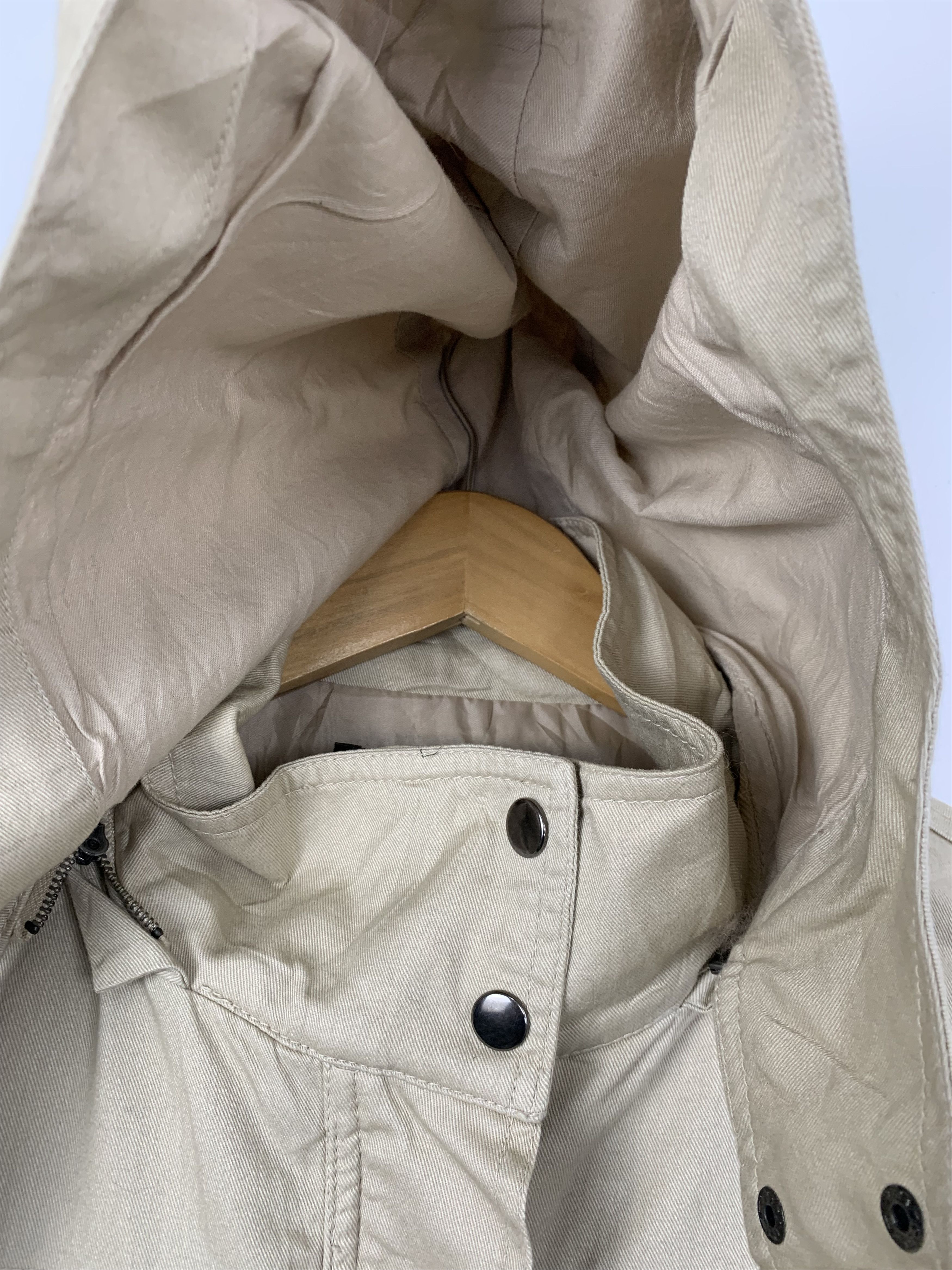 Japanese Brand Vintage NATURAL COUTURE Hoodie Parkas Jacket J0467 Size US S / EU 44-46 / 1 - 5 Thumbnail
