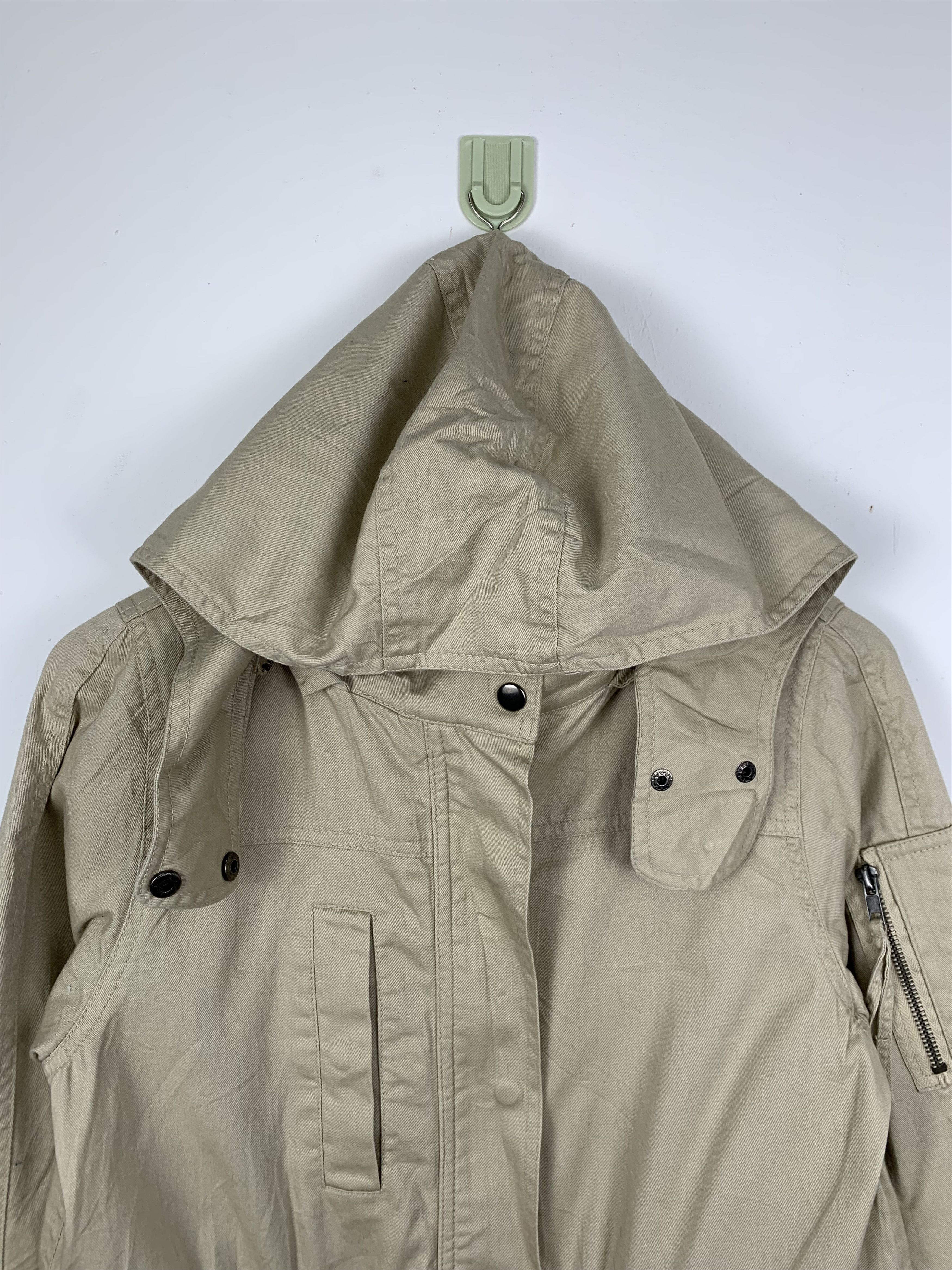 Japanese Brand Vintage NATURAL COUTURE Hoodie Parkas Jacket J0467 Size US S / EU 44-46 / 1 - 2 Thumbnail