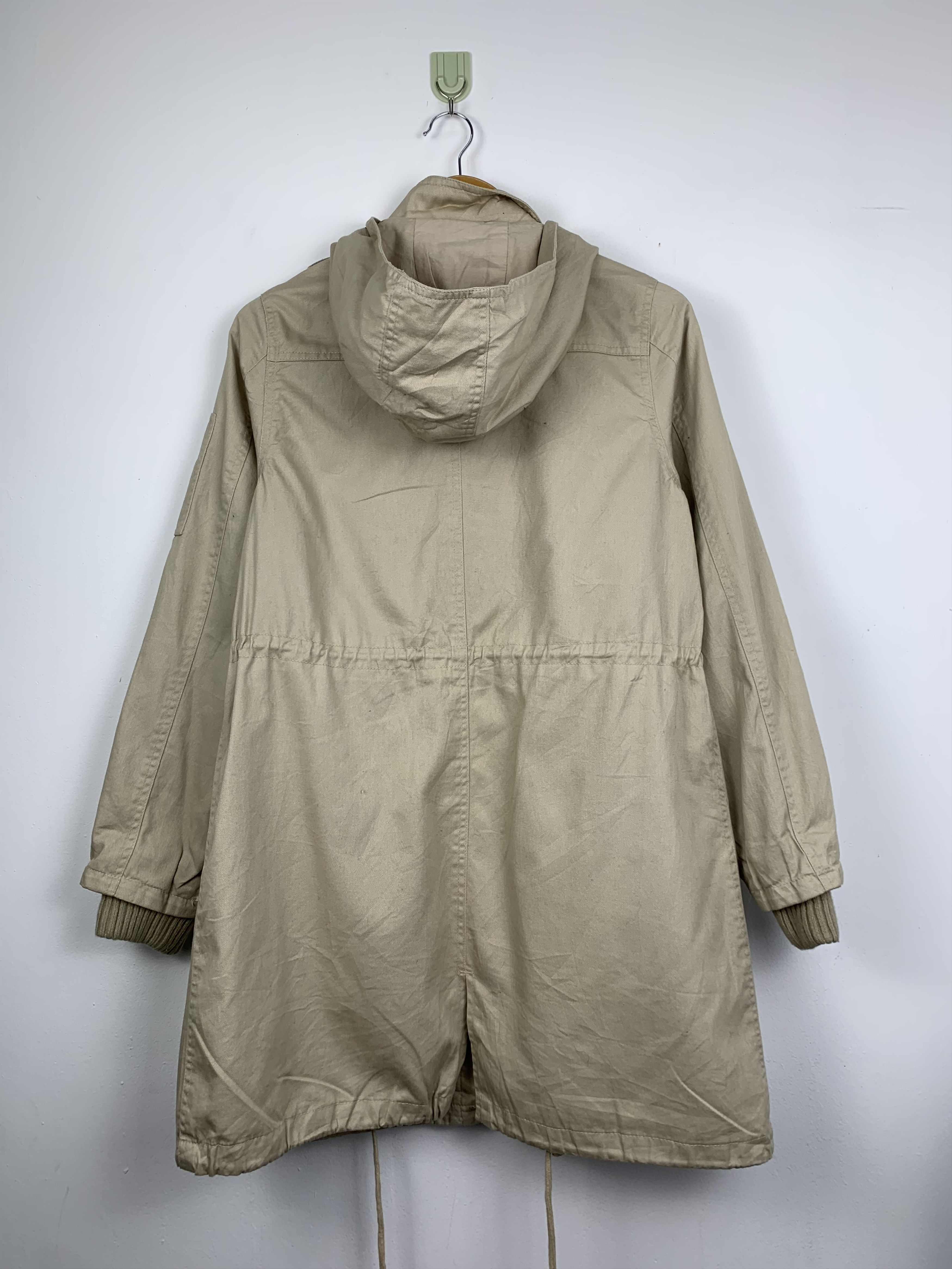 Japanese Brand Vintage NATURAL COUTURE Hoodie Parkas Jacket J0467 Size US S / EU 44-46 / 1 - 7 Thumbnail