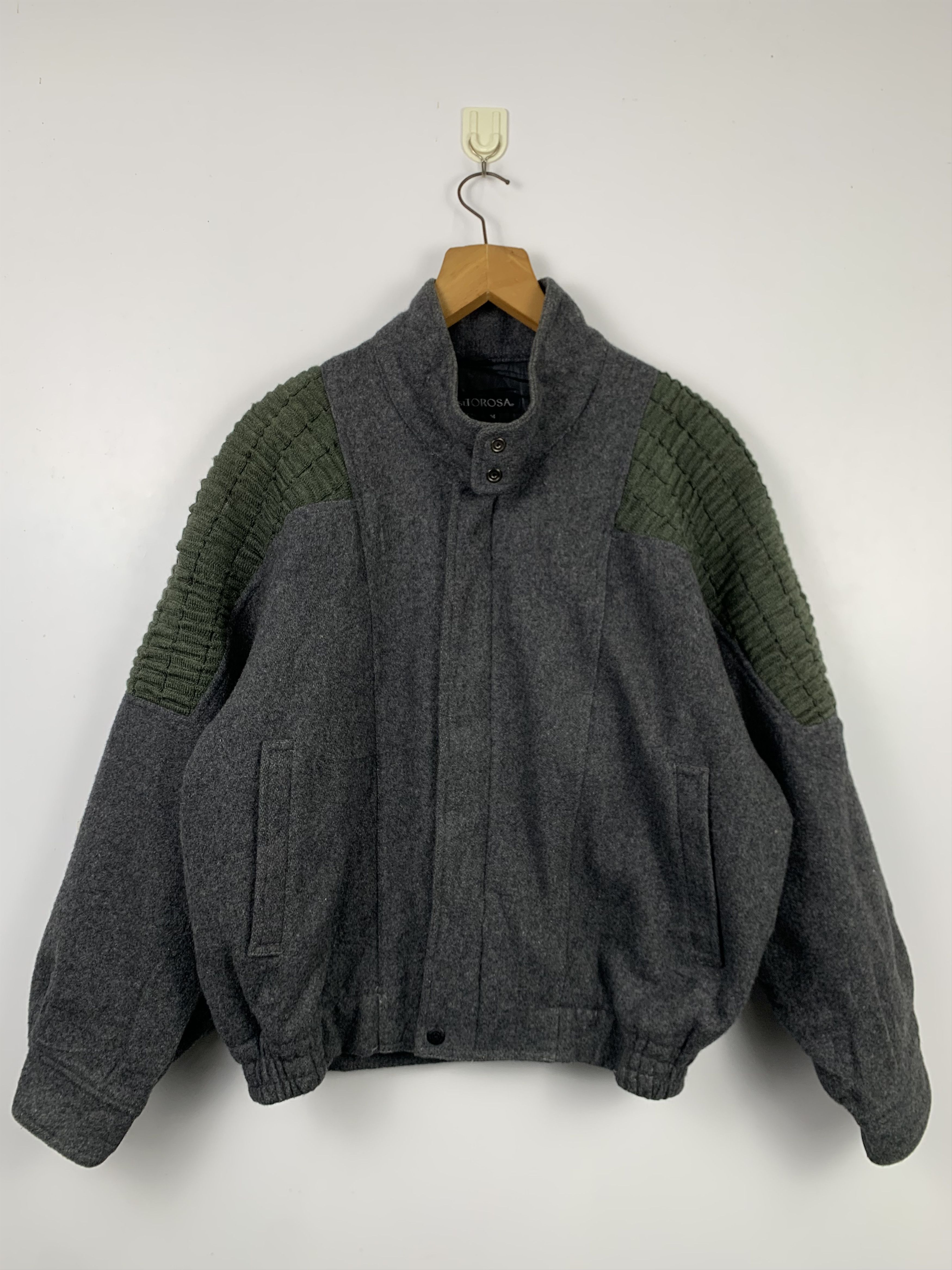 Japanese Brand Vintage ST.TOROSA Wool Knitewear Jacket J0334 Size US M / EU 48-50 / 2 - 1 Thumbnail