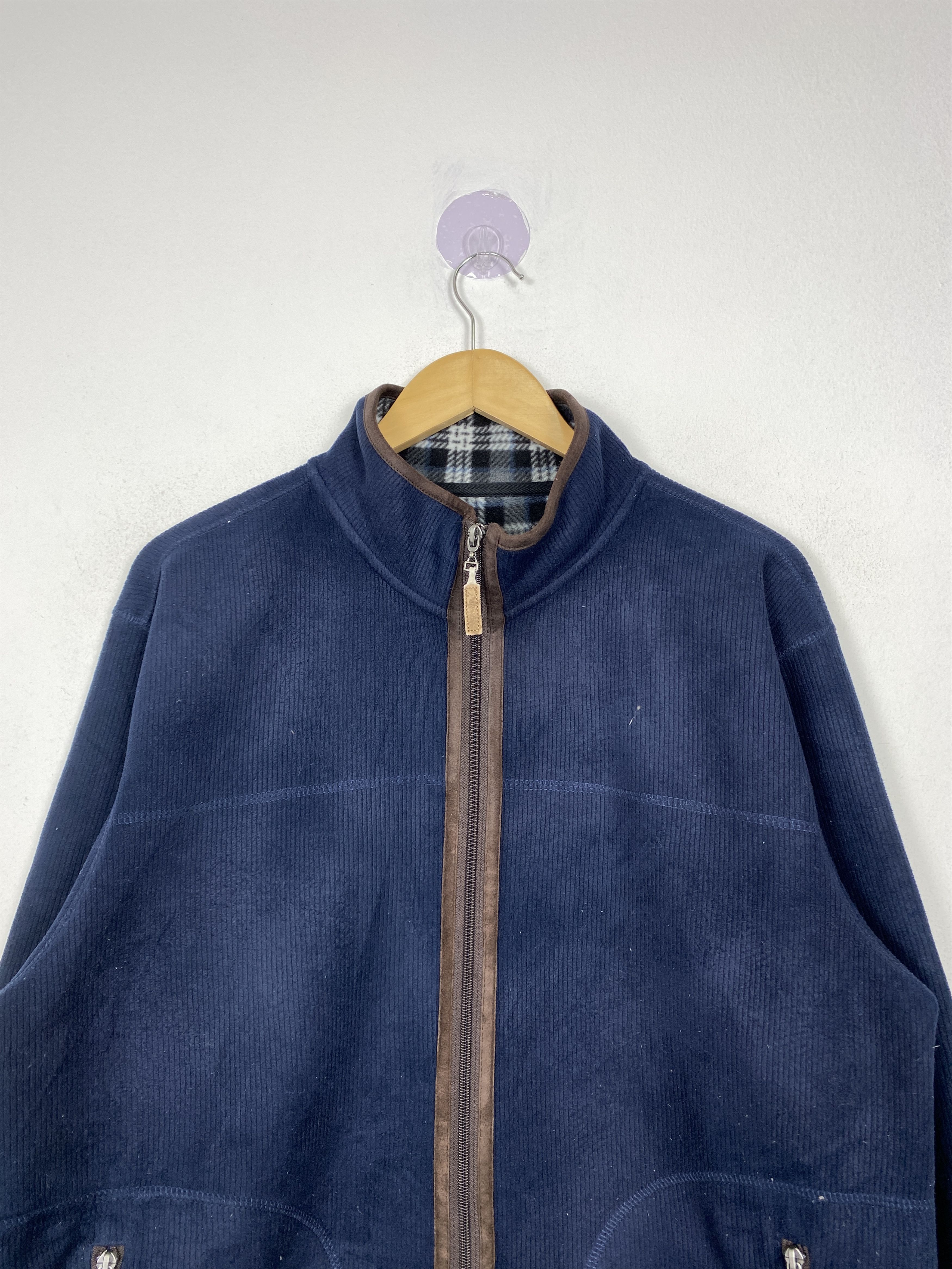 Japanese Brand Vintage Japanese Brand Checkered Lining Jacket J1424 Size US M / EU 48-50 / 2 - 2 Thumbnail