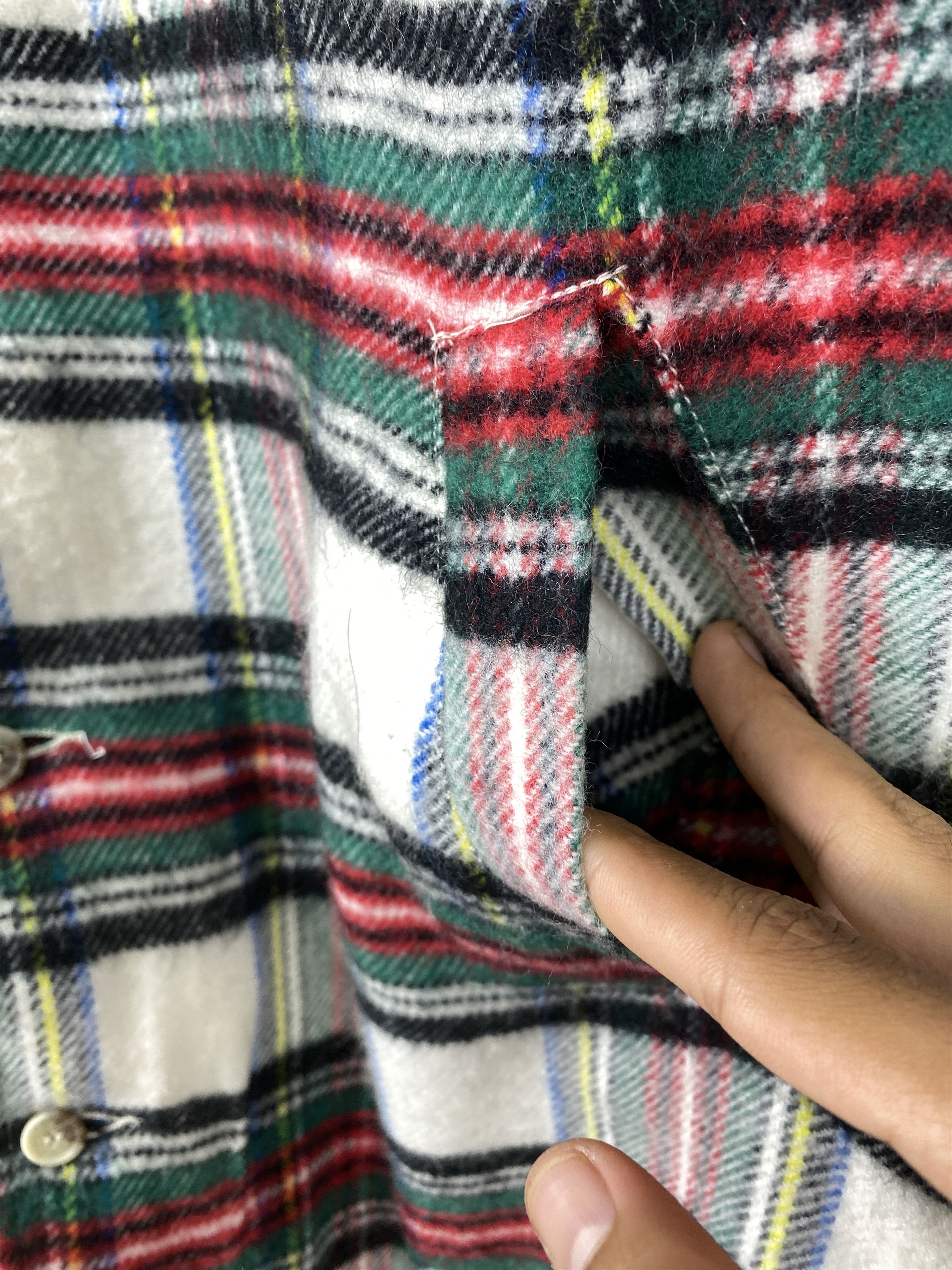Japanese Brand Vintage Comfortable Wear Quilted Lining Flannel Jacket J1240 Size US S / EU 44-46 / 1 - 5 Thumbnail