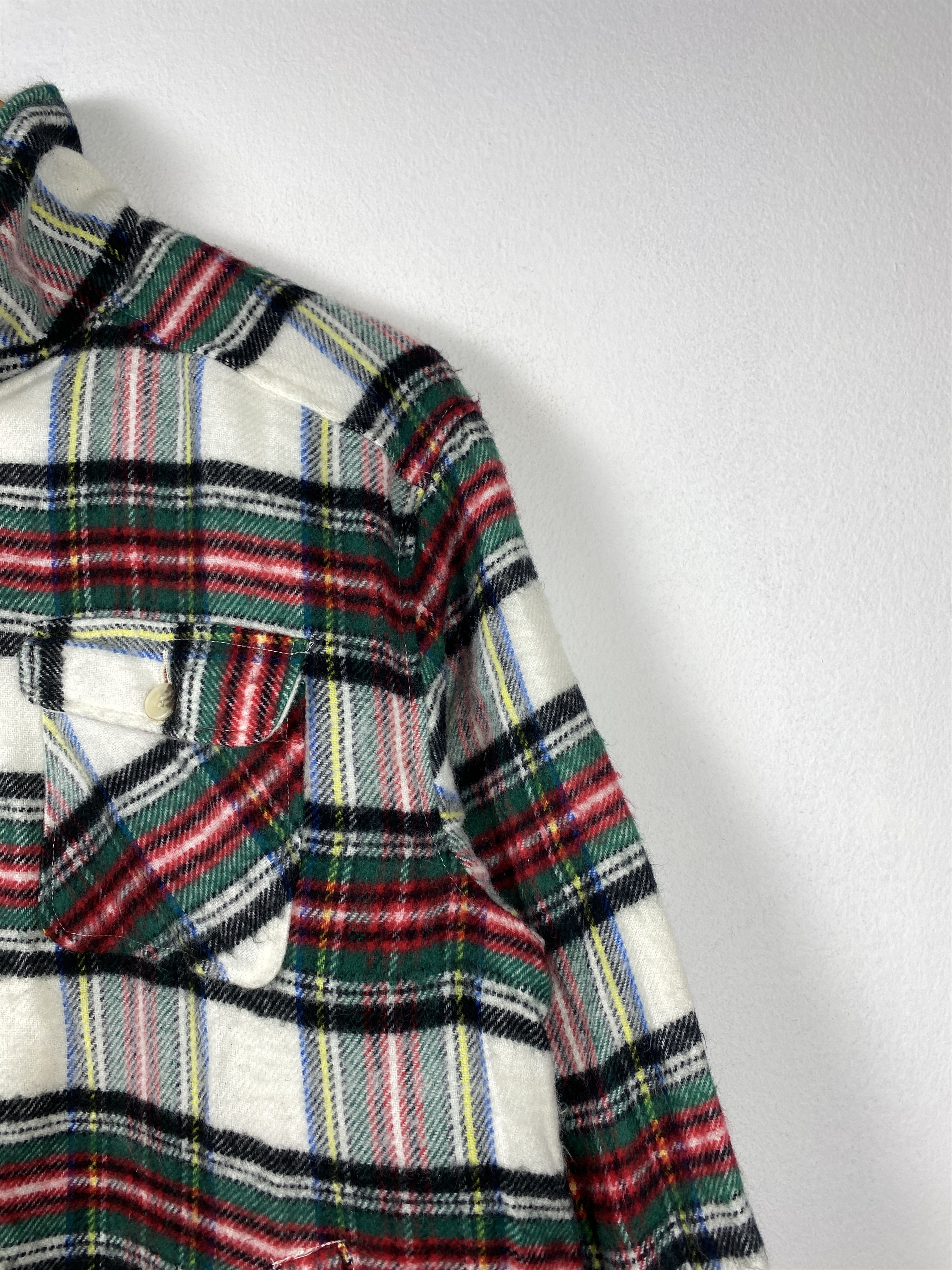 Japanese Brand Vintage Comfortable Wear Quilted Lining Flannel Jacket J1240 Size US S / EU 44-46 / 1 - 3 Thumbnail