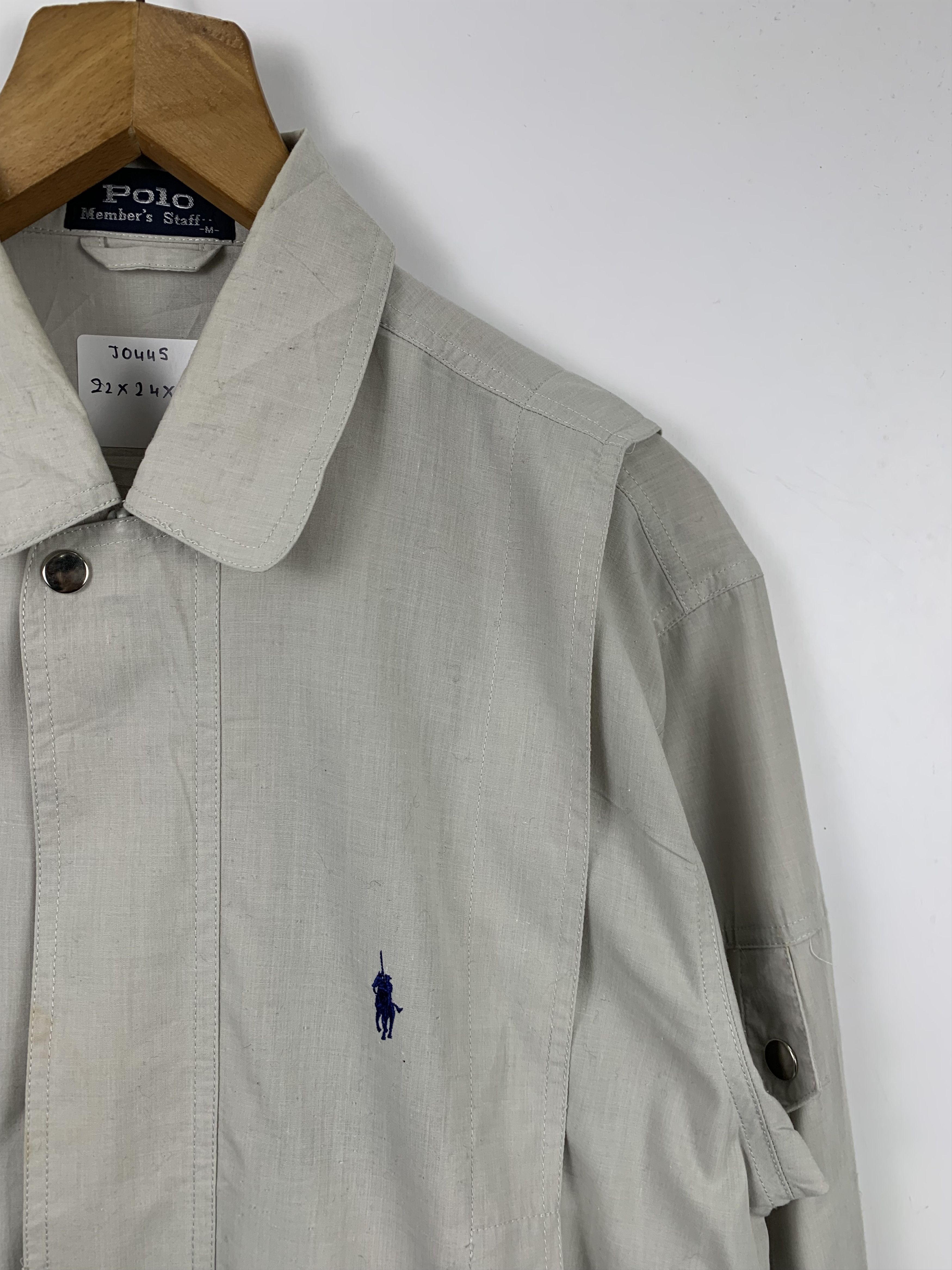 Polo Ralph Lauren Vintage POLO Member 's Staff Cotton Jacket J0445 Size US M / EU 48-50 / 2 - 4 Thumbnail