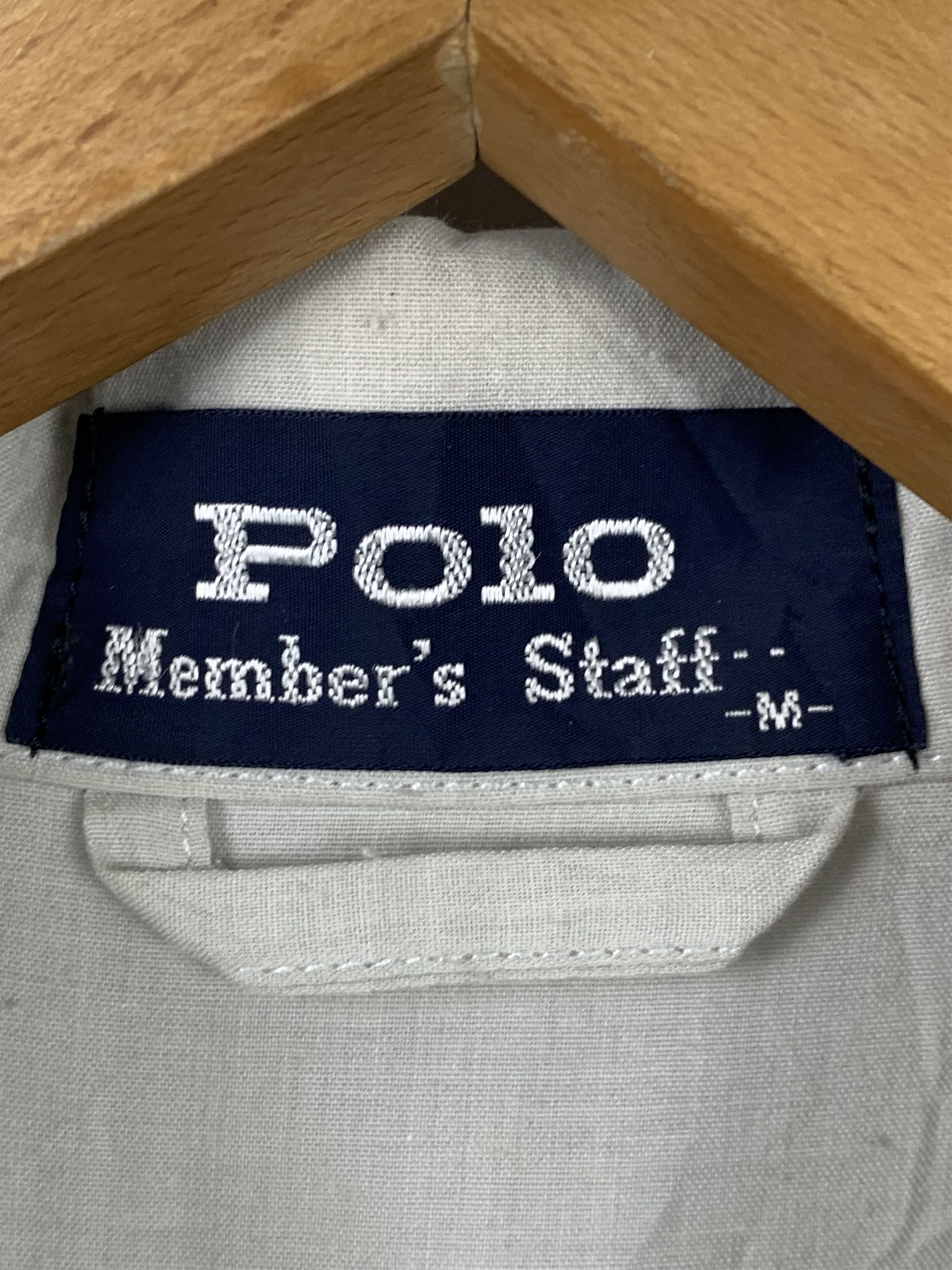 Polo Ralph Lauren Vintage POLO Member 's Staff Cotton Jacket J0445 Size US M / EU 48-50 / 2 - 12 Thumbnail