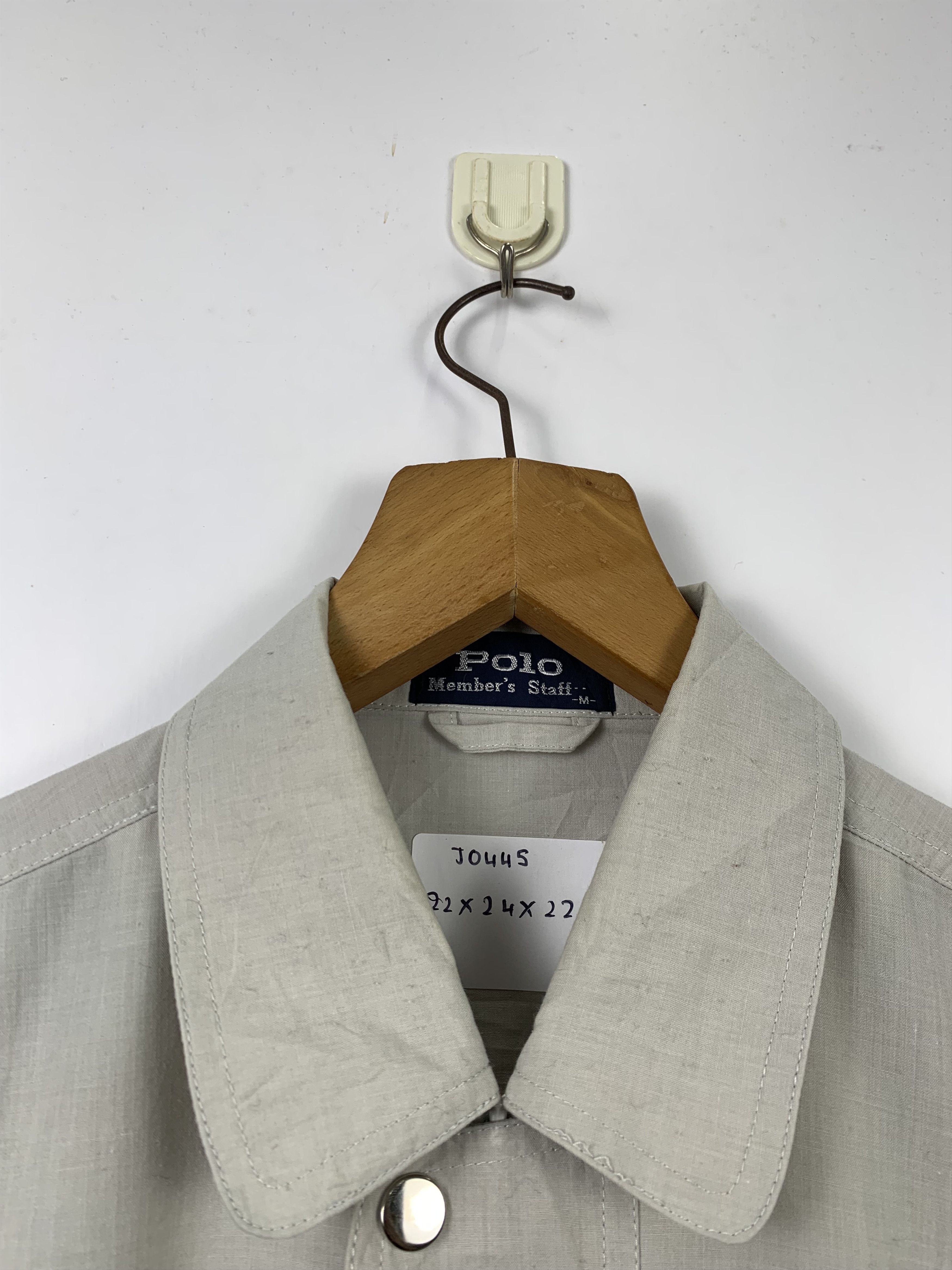 Polo Ralph Lauren Vintage POLO Member 's Staff Cotton Jacket J0445 Size US M / EU 48-50 / 2 - 7 Thumbnail