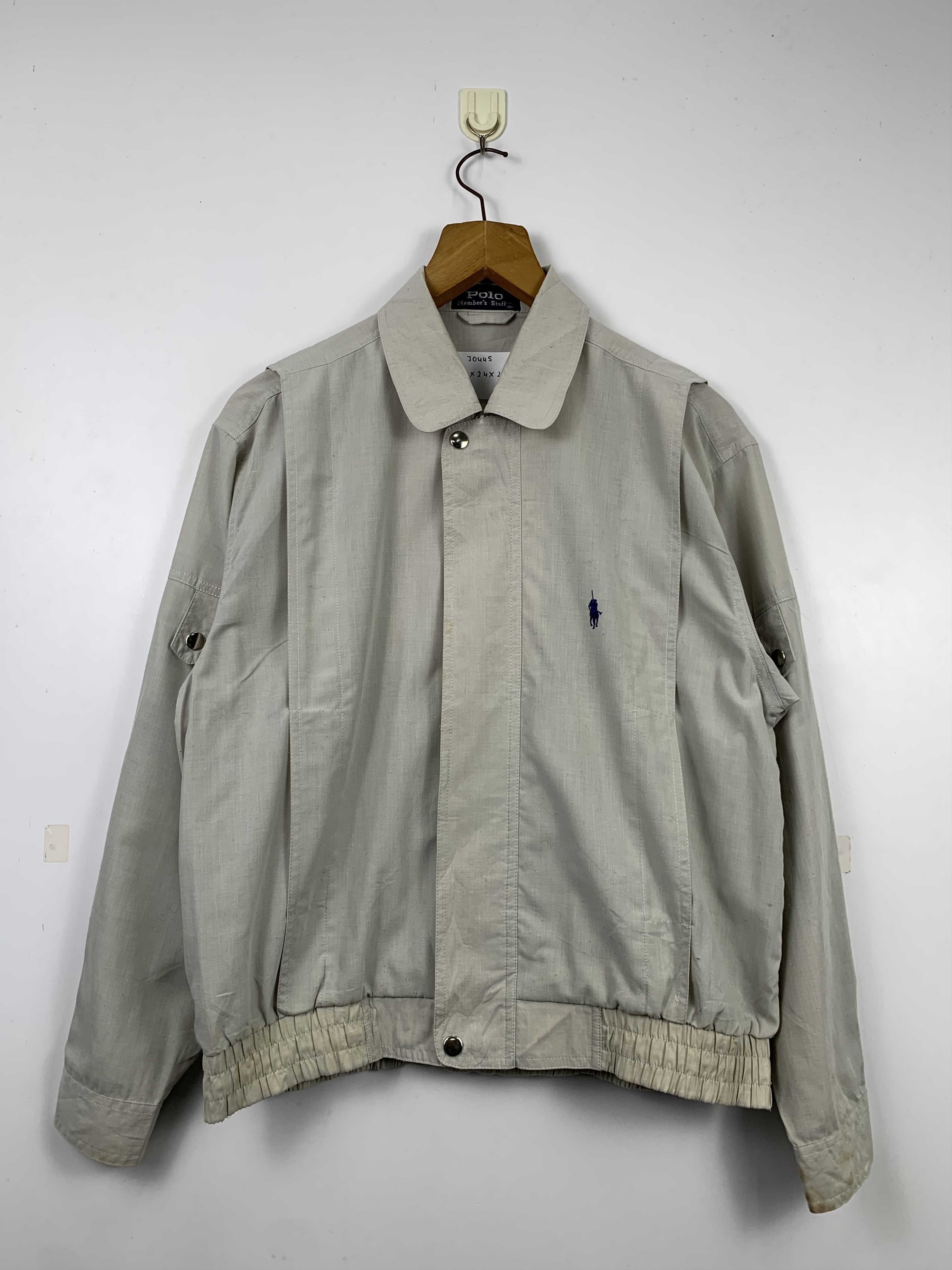 Polo Ralph Lauren Vintage POLO Member 's Staff Cotton Jacket J0445 Size US M / EU 48-50 / 2 - 1 Thumbnail