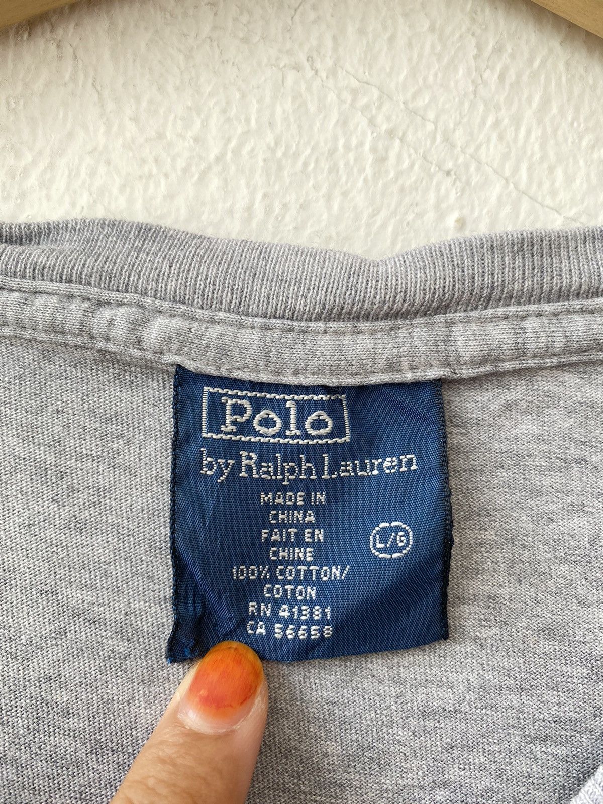 Polo Ralph Lauren Vintage Polo Bear Ralph Lauren Tee Size US L / EU 52-54 / 3 - 4 Thumbnail