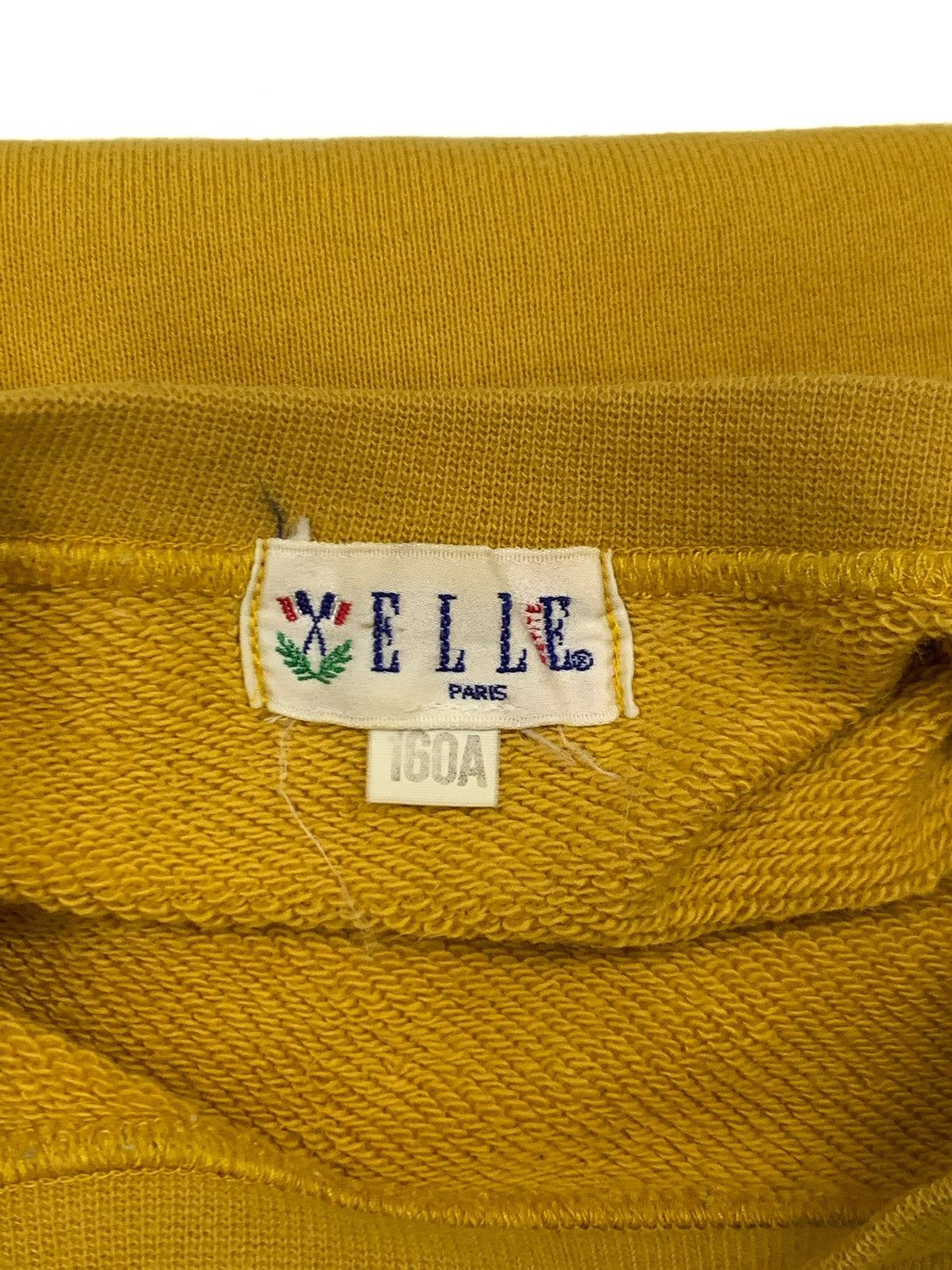 Vintage Elle Paris Embroidery Crewneck Sweatshirt