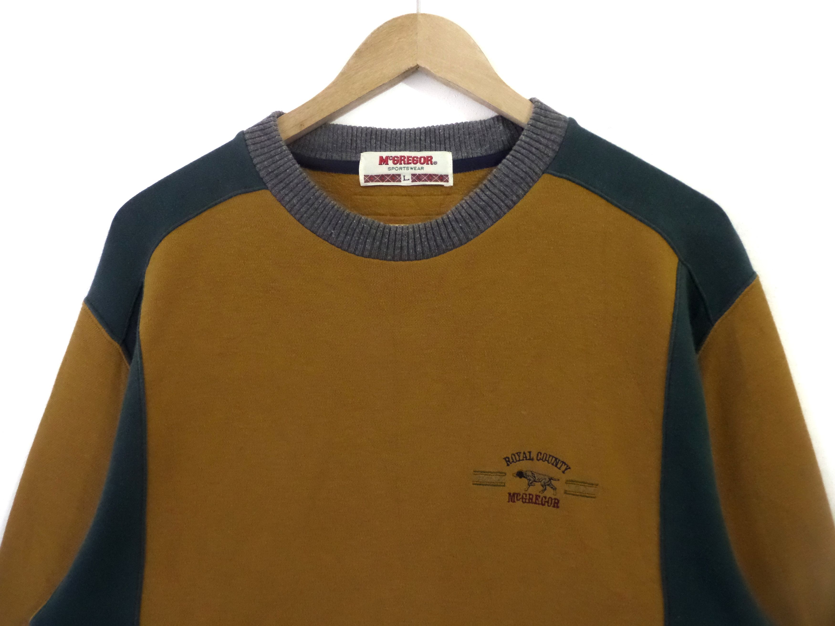 McGregor × Vintage Vintage mcgregor crewneck multicolour embroidered logo Size US L / EU 52-54 / 3 - 3 Thumbnail