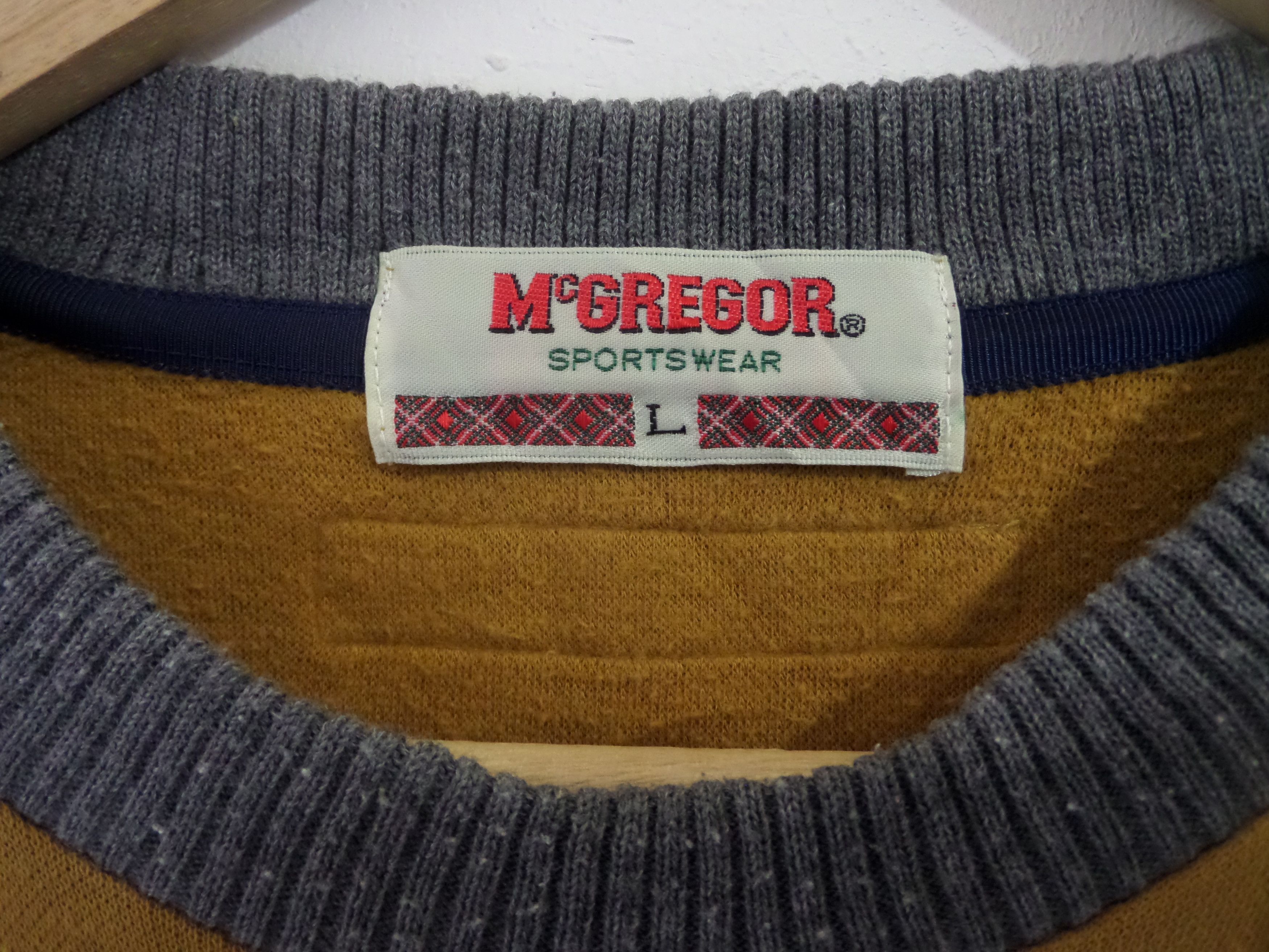 McGregor × Vintage Vintage mcgregor crewneck multicolour embroidered logo Size US L / EU 52-54 / 3 - 6 Thumbnail