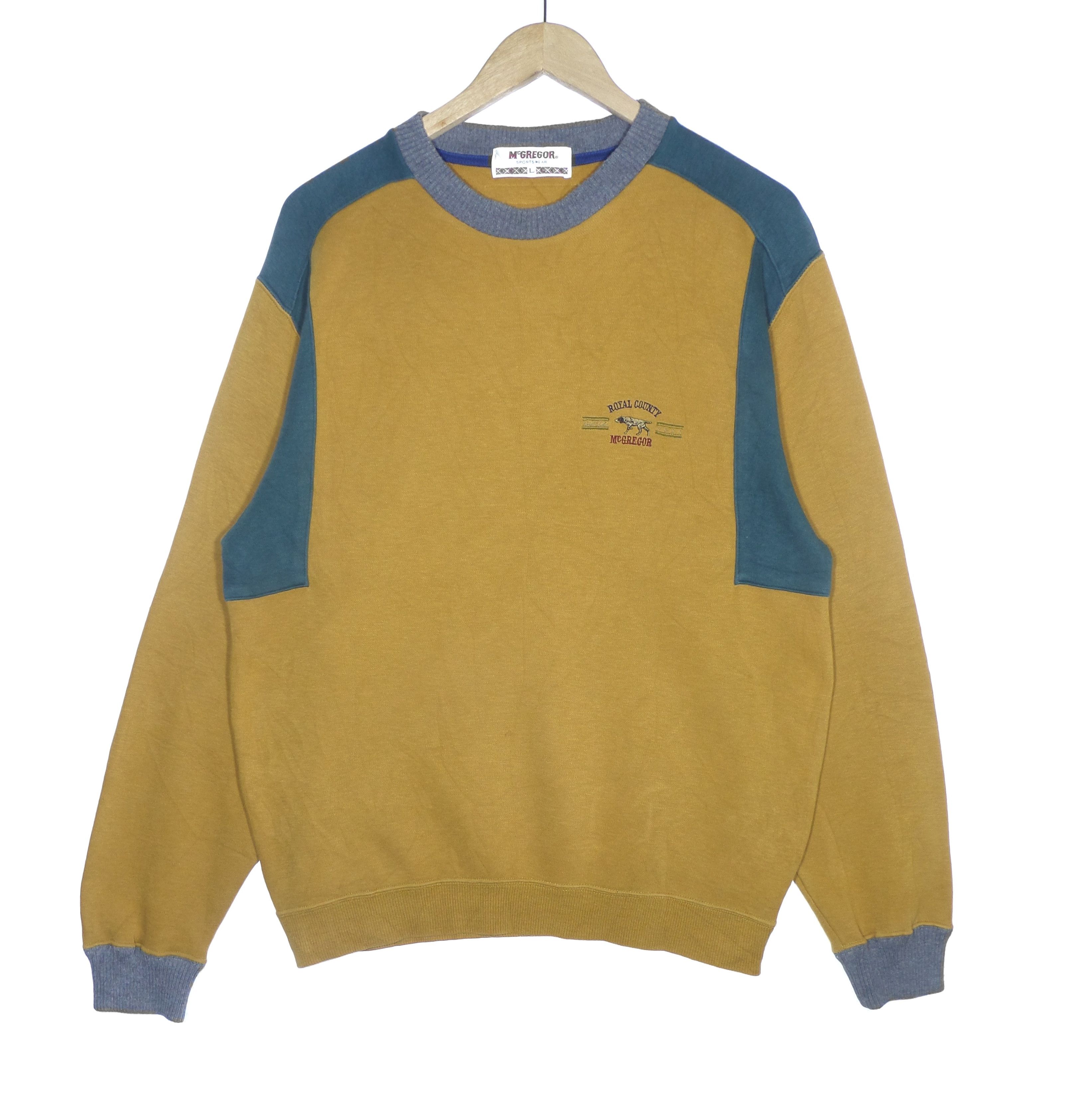 McGregor × Vintage Vintage mcgregor crewneck multicolour embroidered logo Size US L / EU 52-54 / 3 - 1 Thumbnail