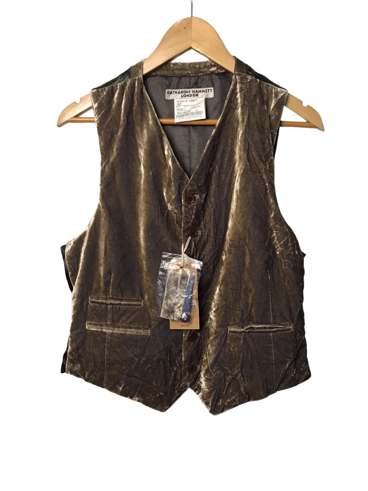 Katharine Hamnett London Katharine Hamnett London Velvet Vest