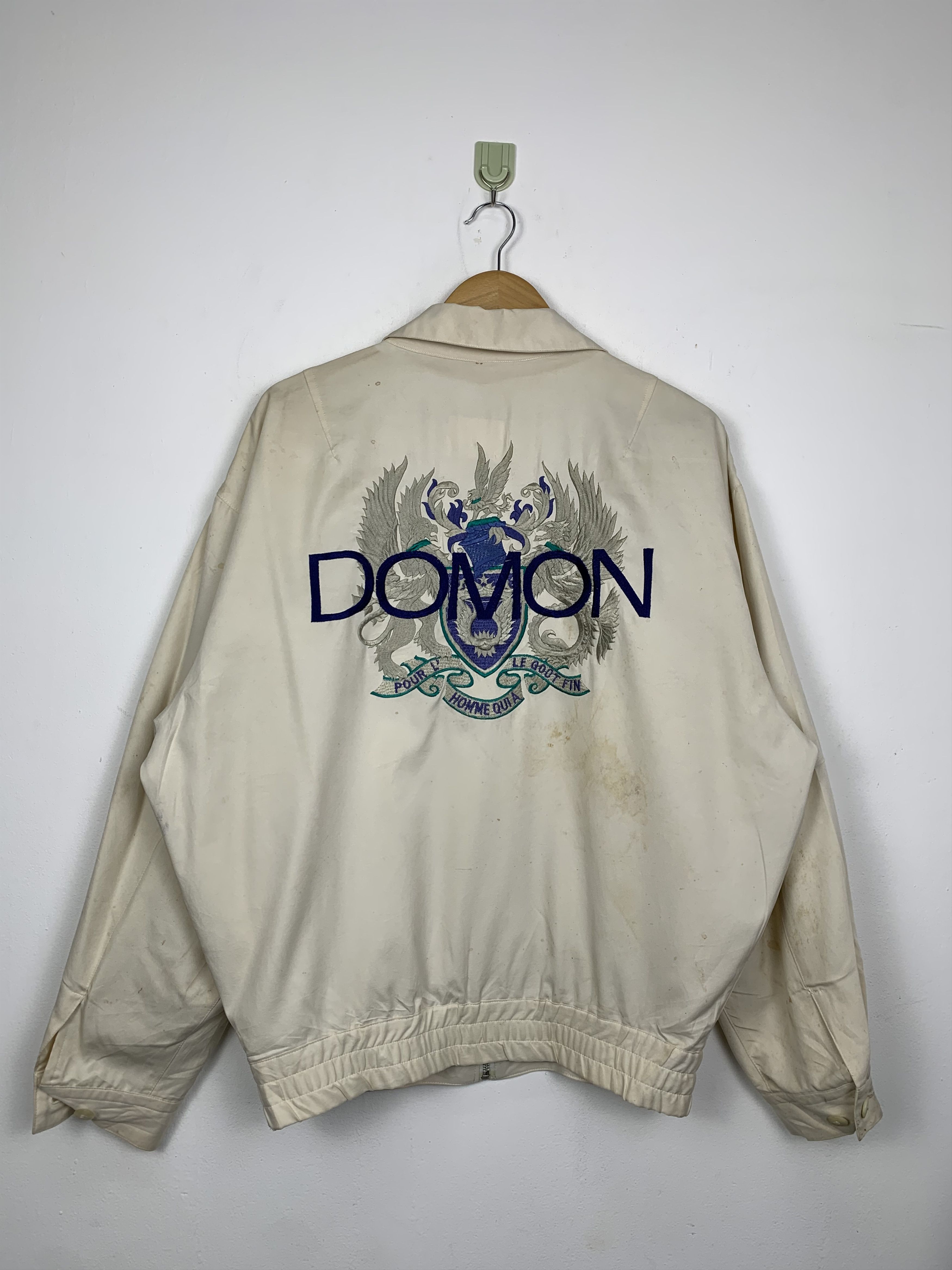Japanese Brand Vintage DOMON L'HOMME Big Logo Jacket J0646 Size US L / EU 52-54 / 3 - 12 Thumbnail