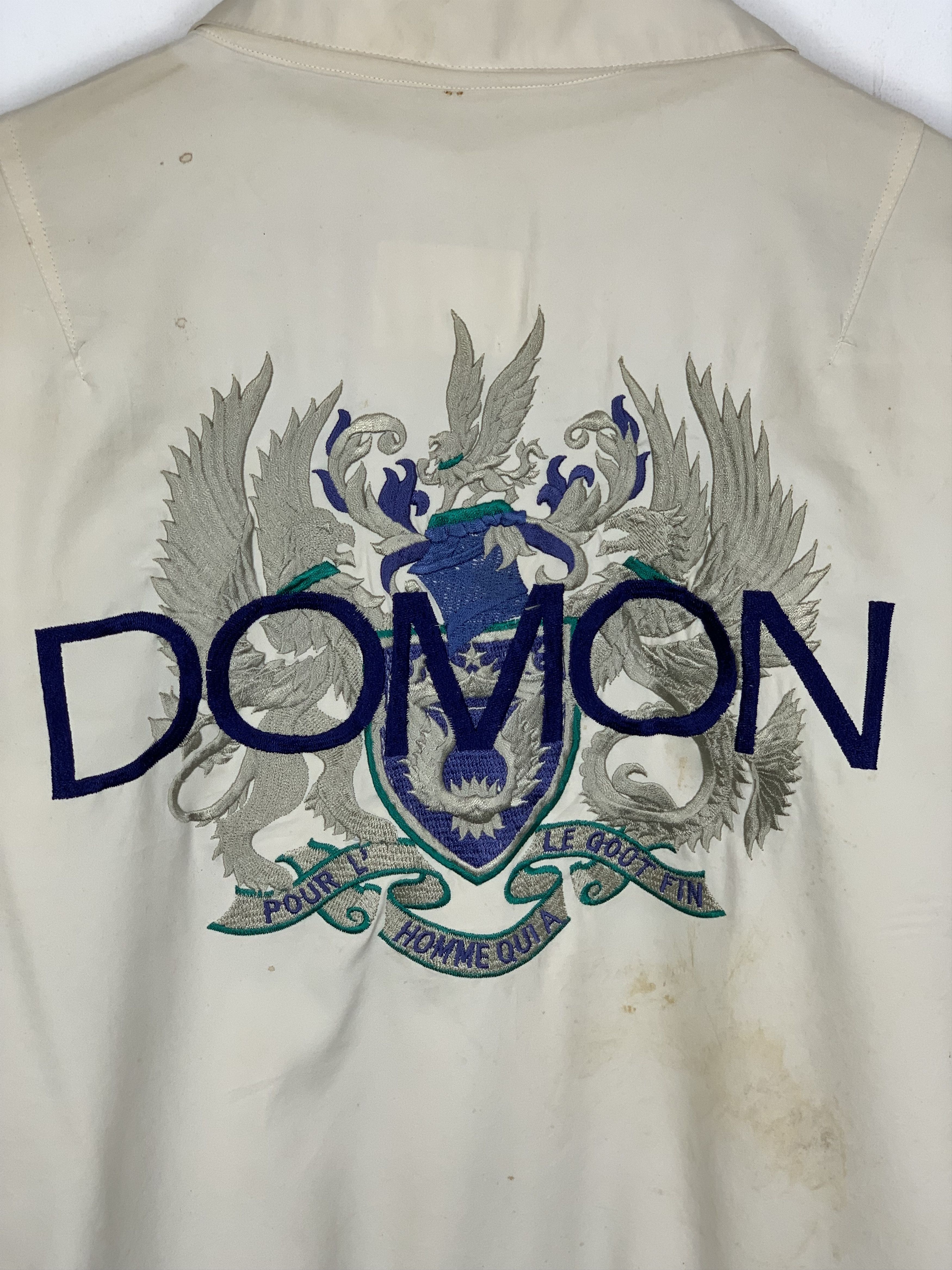 Japanese Brand Vintage DOMON L'HOMME Big Logo Jacket J0646 Size US L / EU 52-54 / 3 - 14 Thumbnail