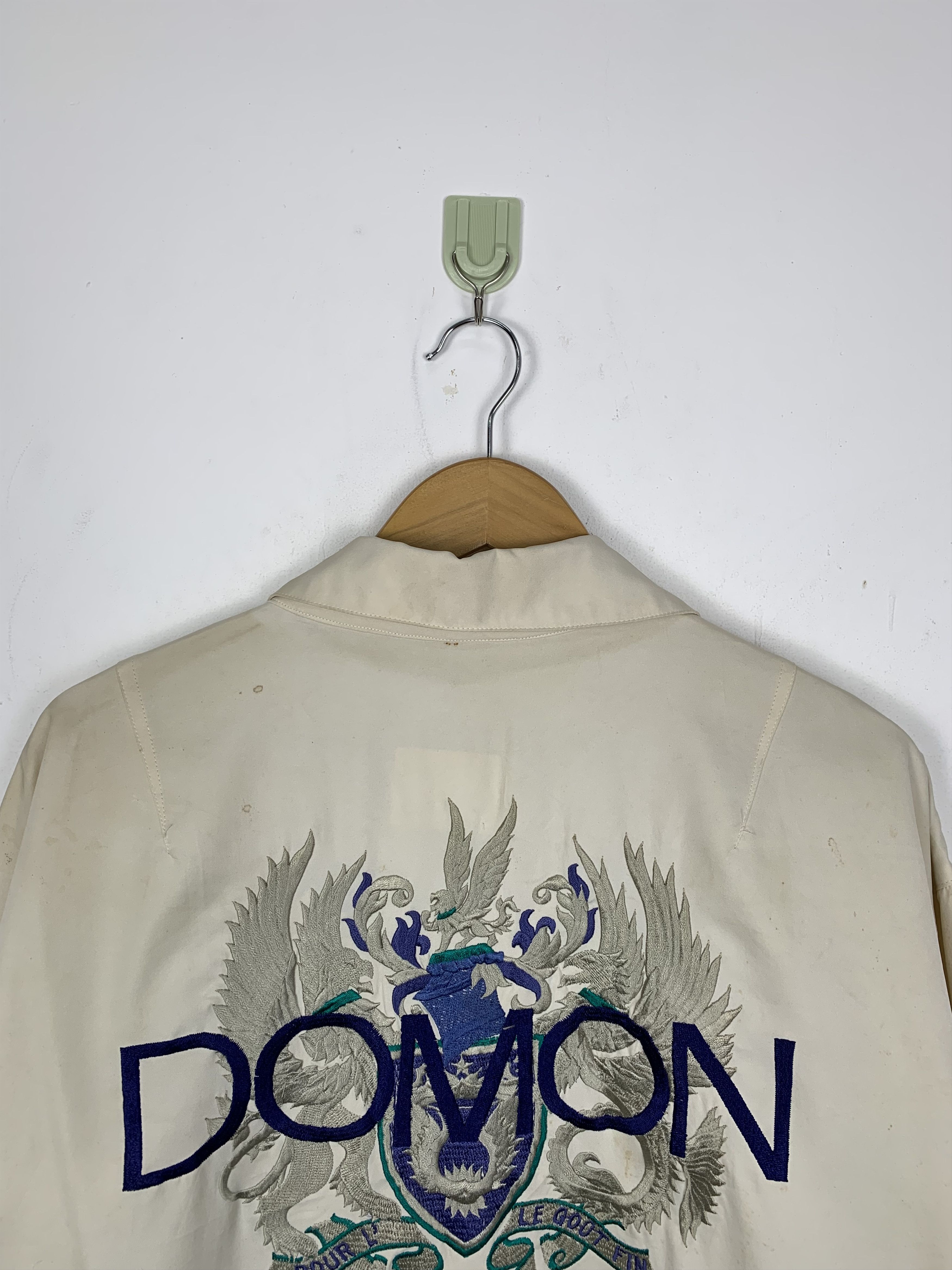Japanese Brand Vintage DOMON L'HOMME Big Logo Jacket J0646 Size US L / EU 52-54 / 3 - 13 Thumbnail