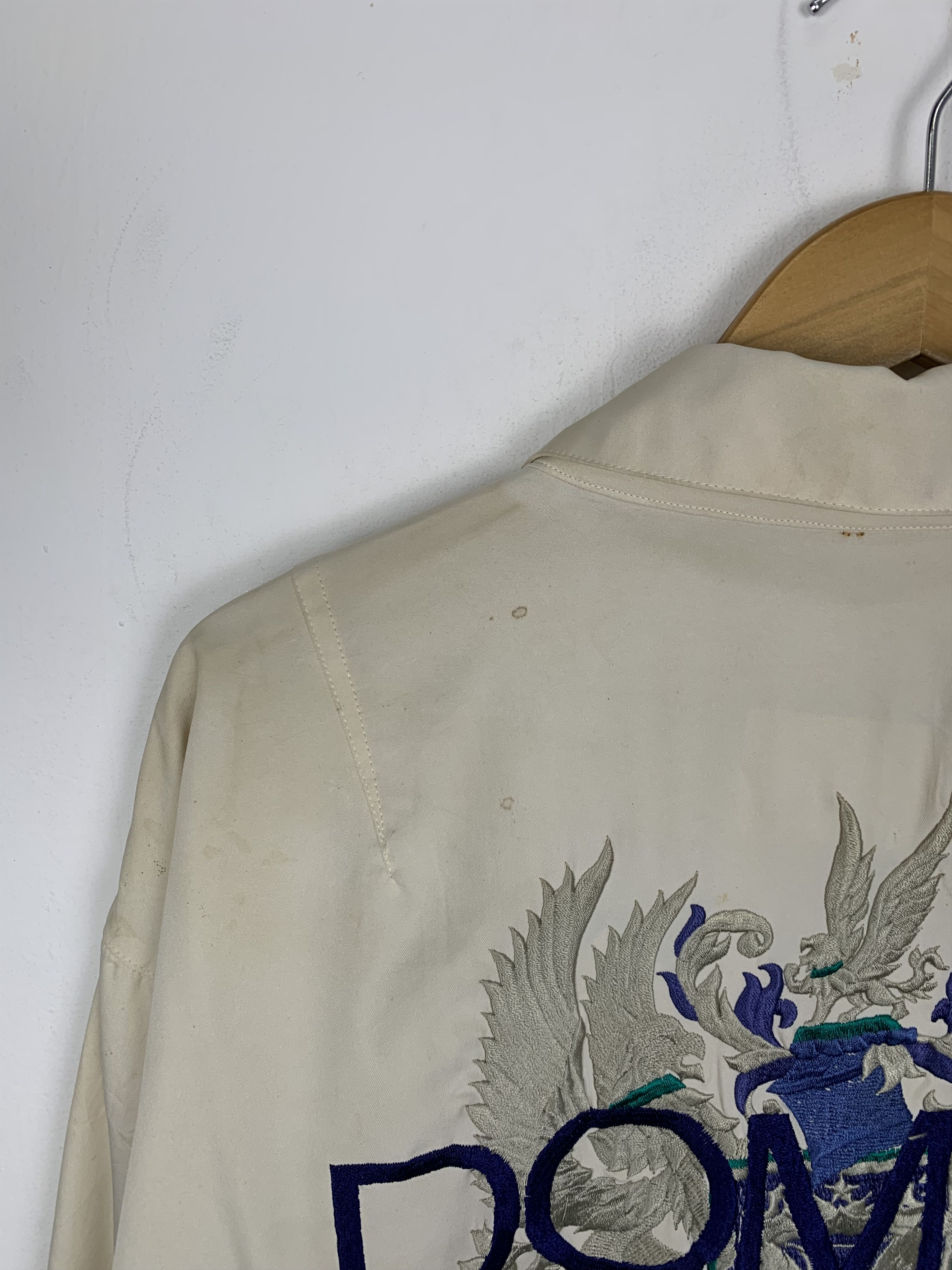 Japanese Brand Vintage DOMON L'HOMME Big Logo Jacket J0646 Size US L / EU 52-54 / 3 - 18 Thumbnail