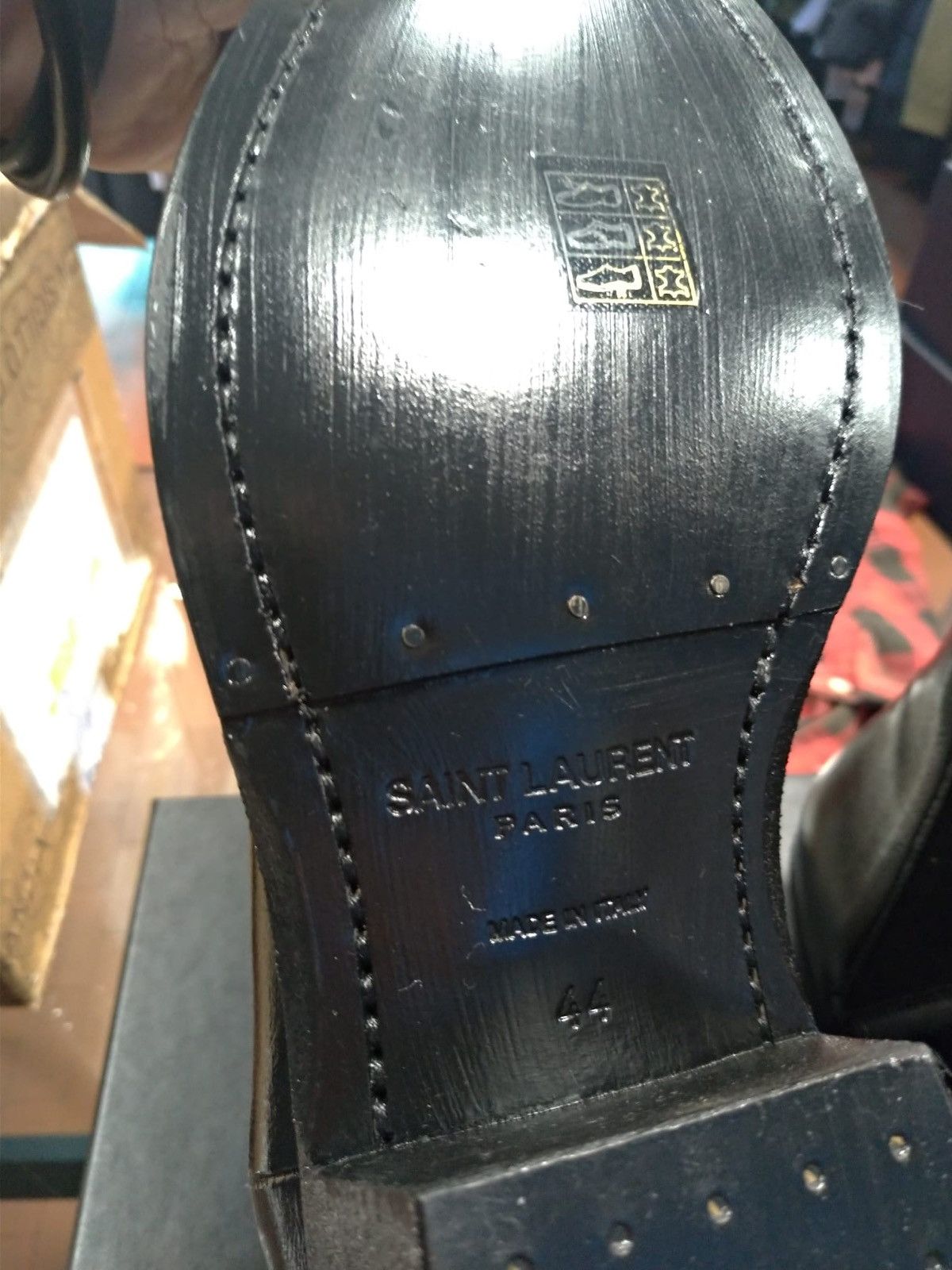 Saint Laurent Paris Dakota 50 Chelsea Boots in Black Size US 11 / EU 44 - 6 Thumbnail