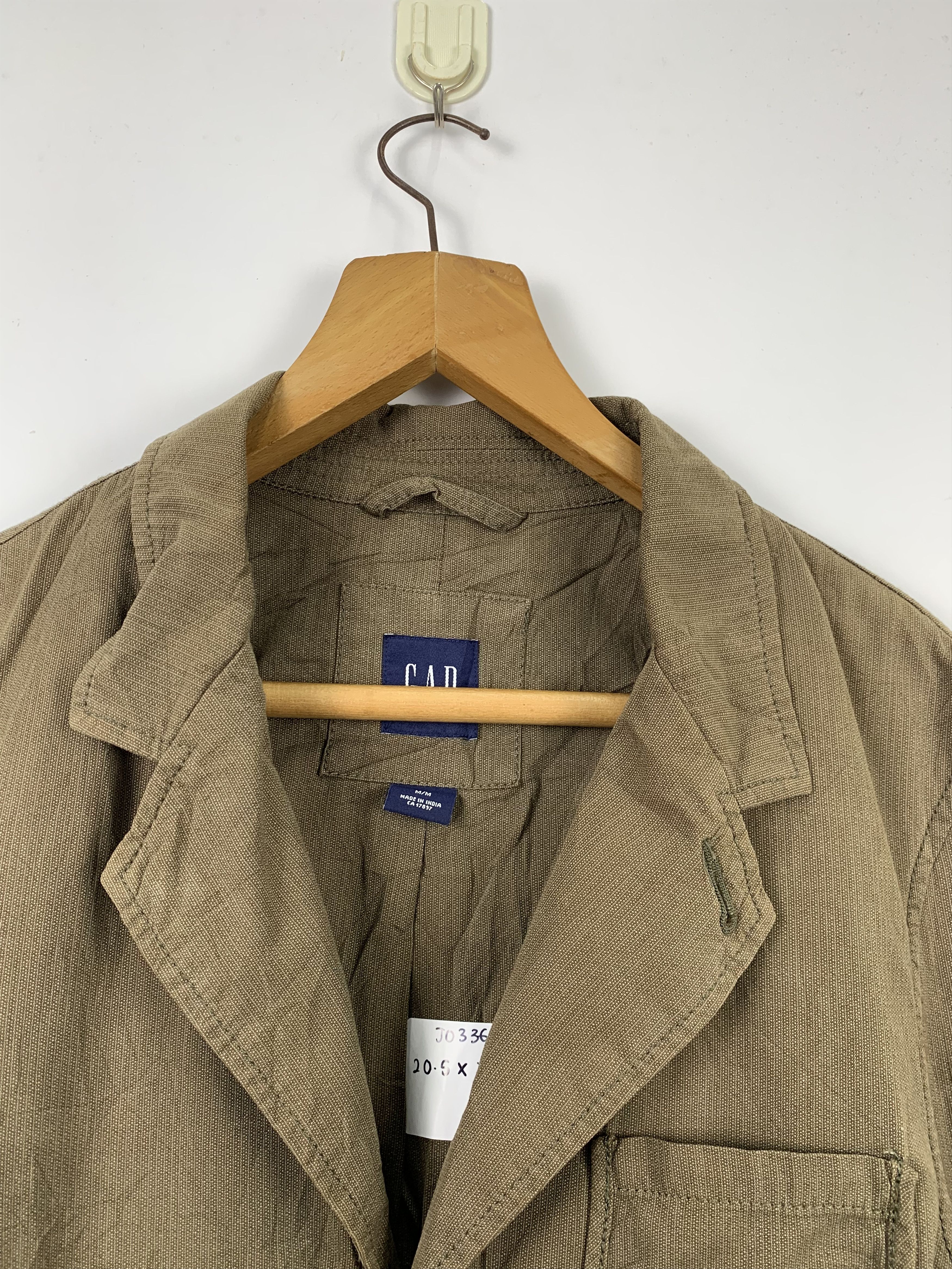 Gap Vintage GAP Blazer Cotton Jacket J0336 Size US S / EU 44-46 / 1 - 5 Thumbnail