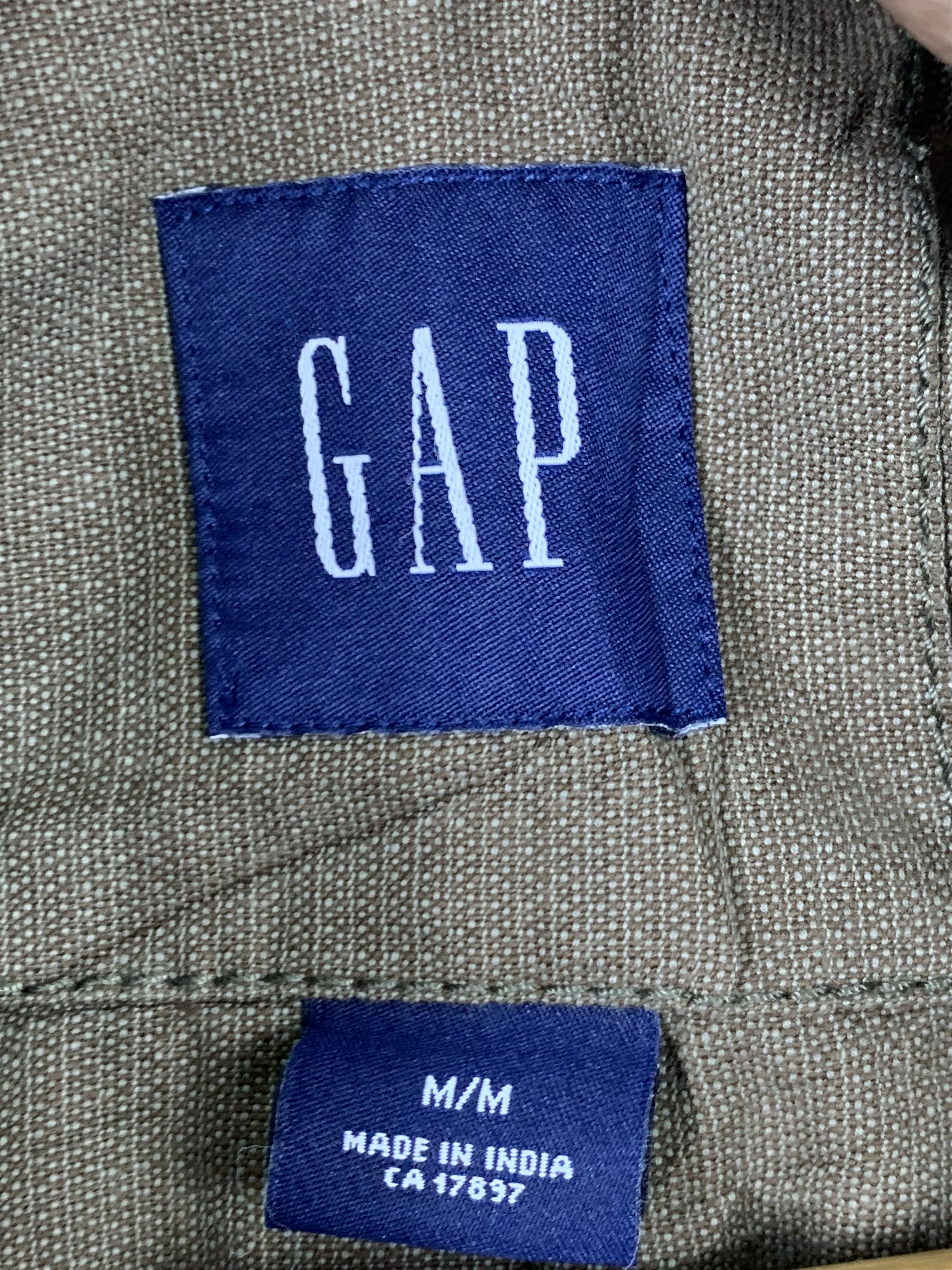 Gap Vintage GAP Blazer Cotton Jacket J0336 Size US S / EU 44-46 / 1 - 8 Thumbnail