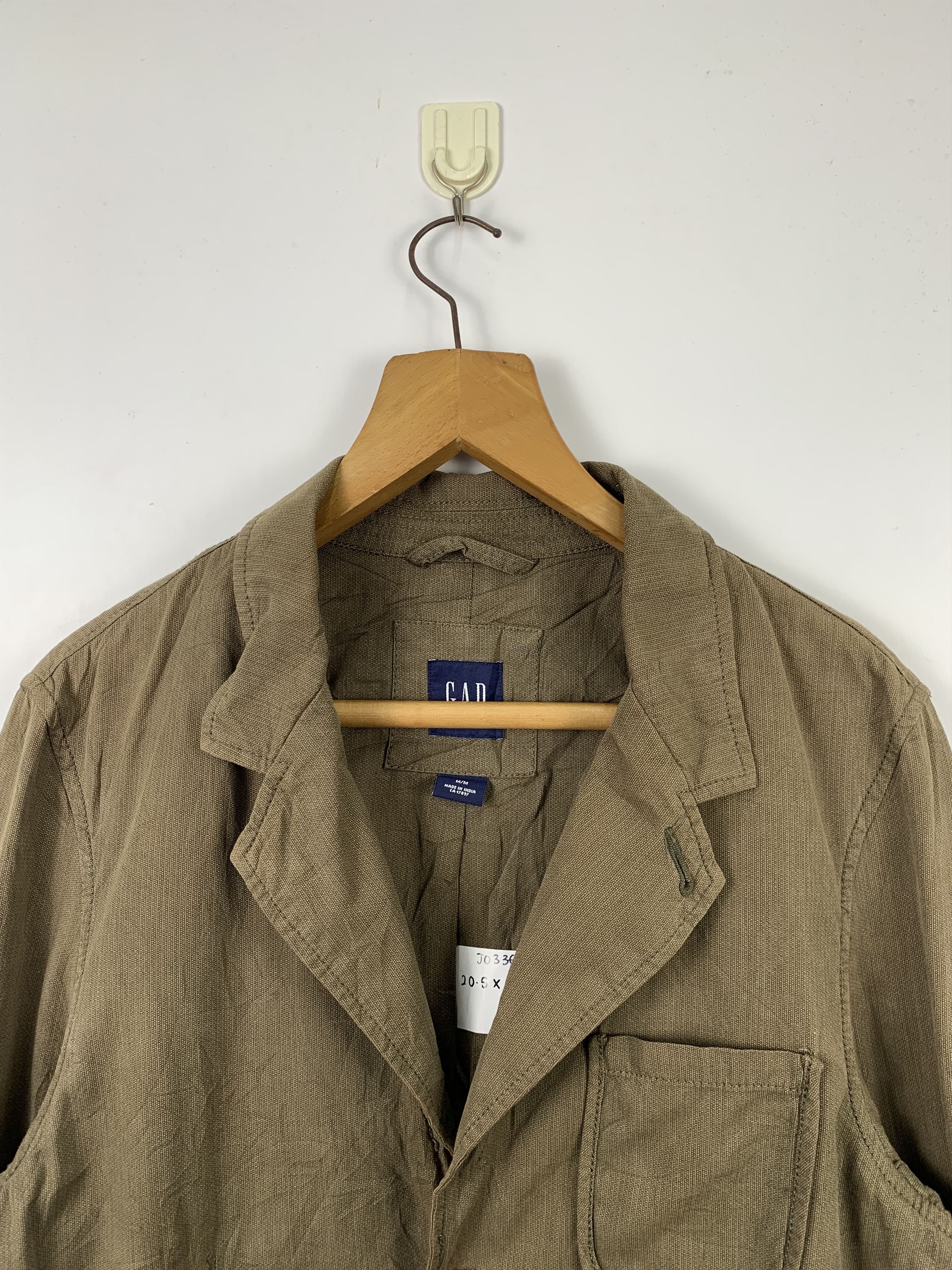 Gap Vintage GAP Blazer Cotton Jacket J0336 Size US S / EU 44-46 / 1 - 2 Thumbnail