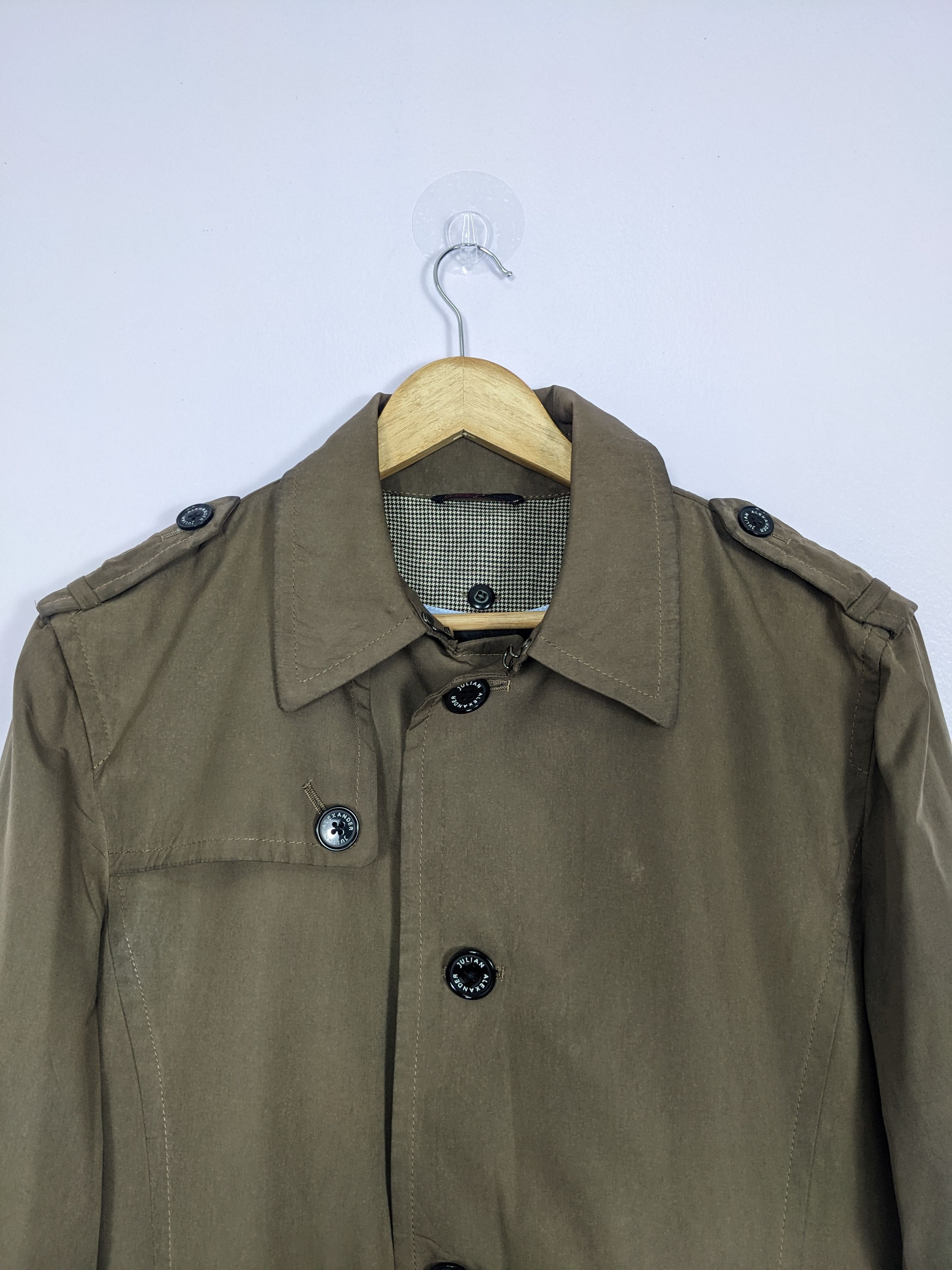 Japanese Brand Vintage Long Coat Button Up J0237 Size US S / EU 44-46 / 1 - 3 Thumbnail