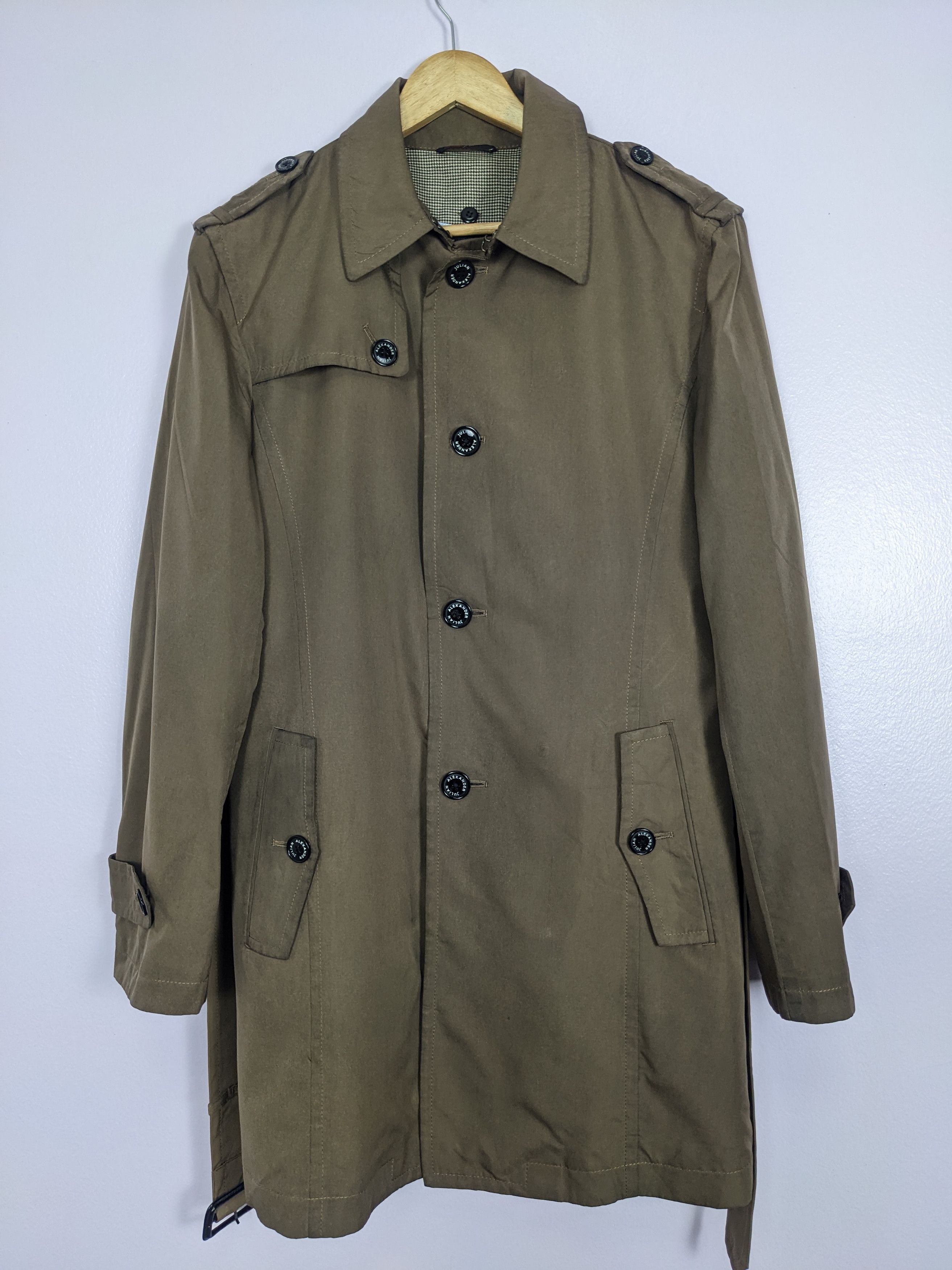 Japanese Brand Vintage Long Coat Button Up J0237 Size US S / EU 44-46 / 1 - 2 Thumbnail