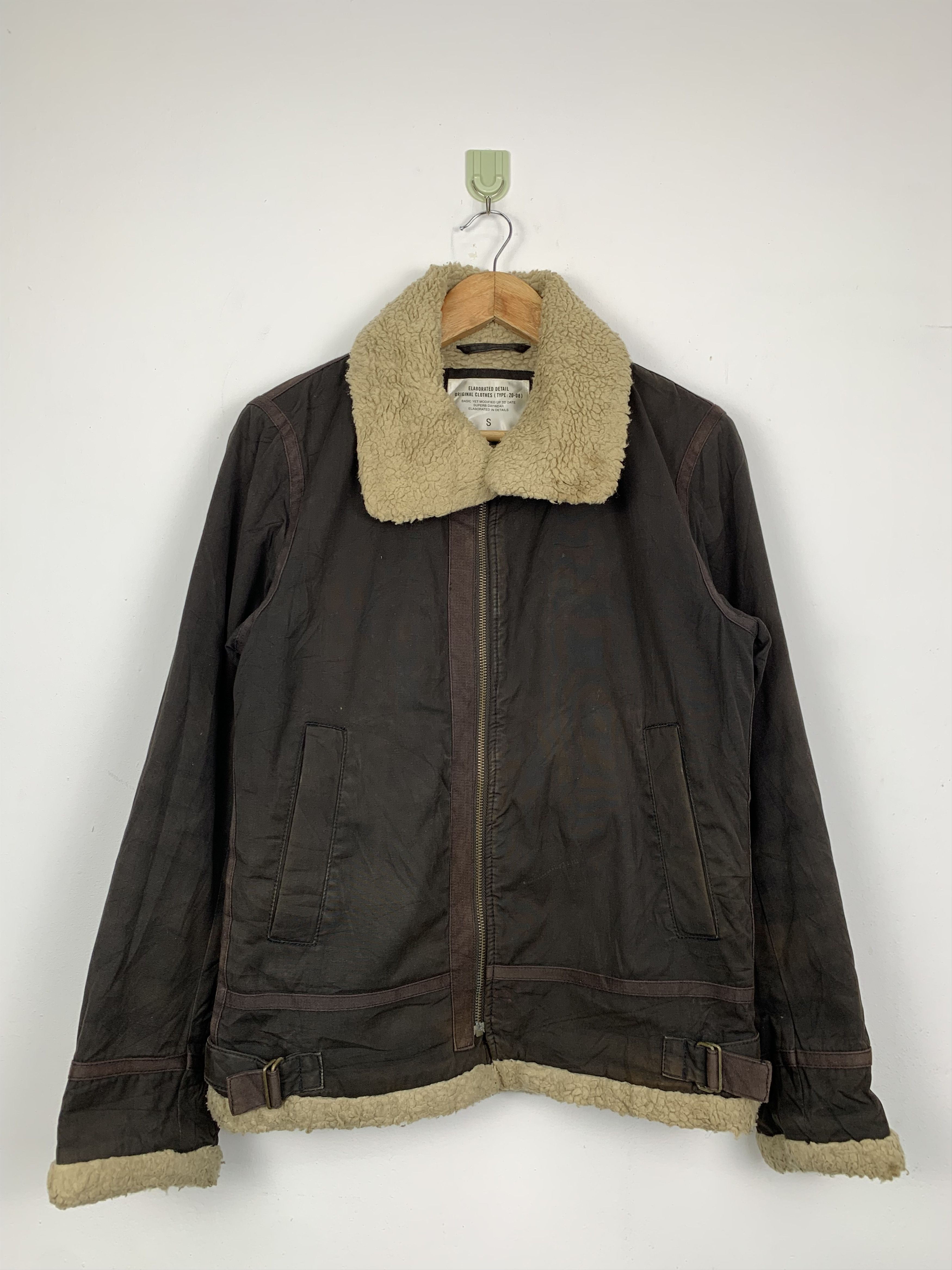 Uniqlo Vintage UNIQLO Aviator Bomber Jacket J0627 Size US S / EU 44-46 / 1 - 1 Thumbnail