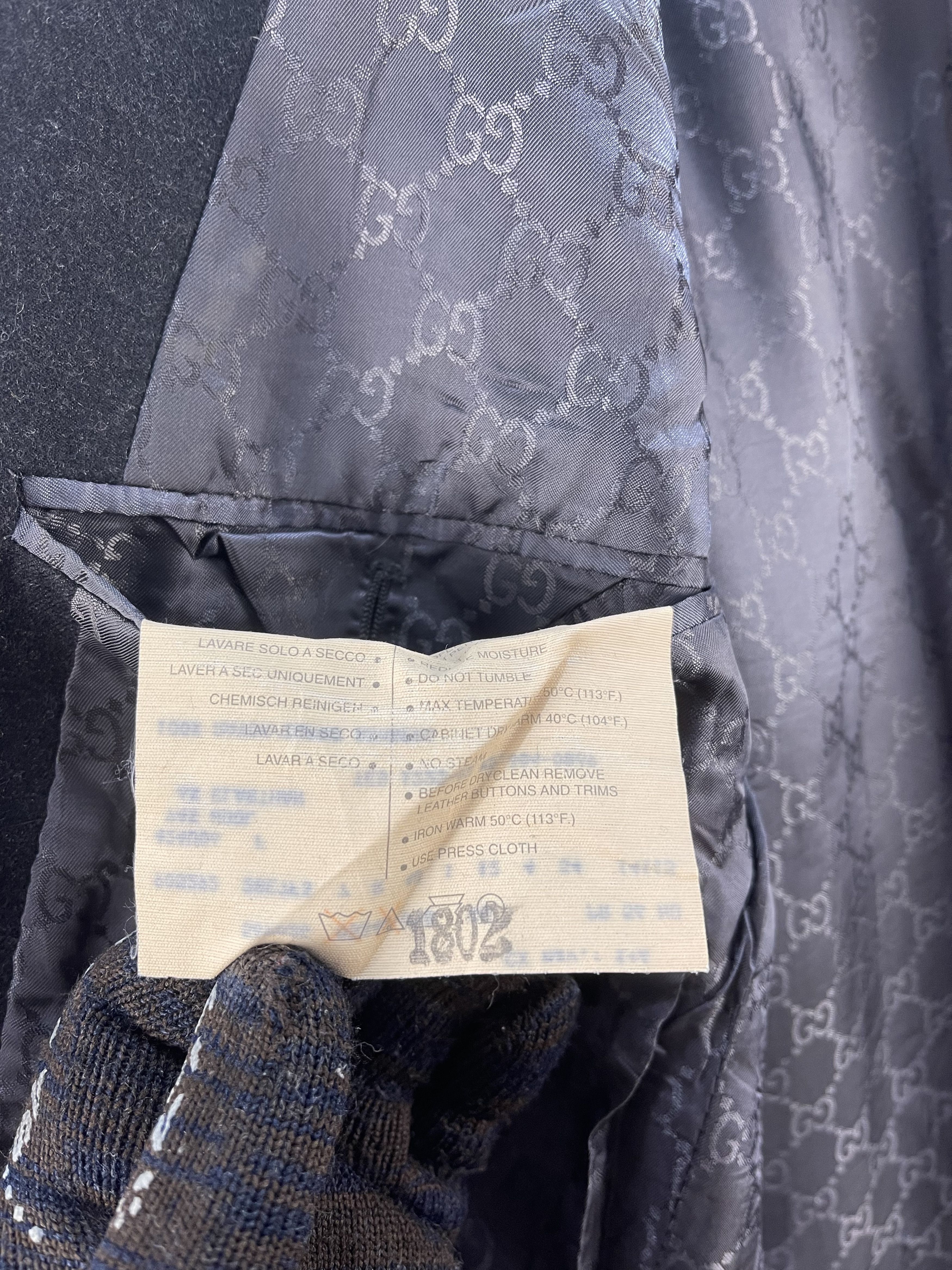 Gucci Gucci Wool Coat Jacket Size US M / EU 48-50 / 2 - 14 Thumbnail
