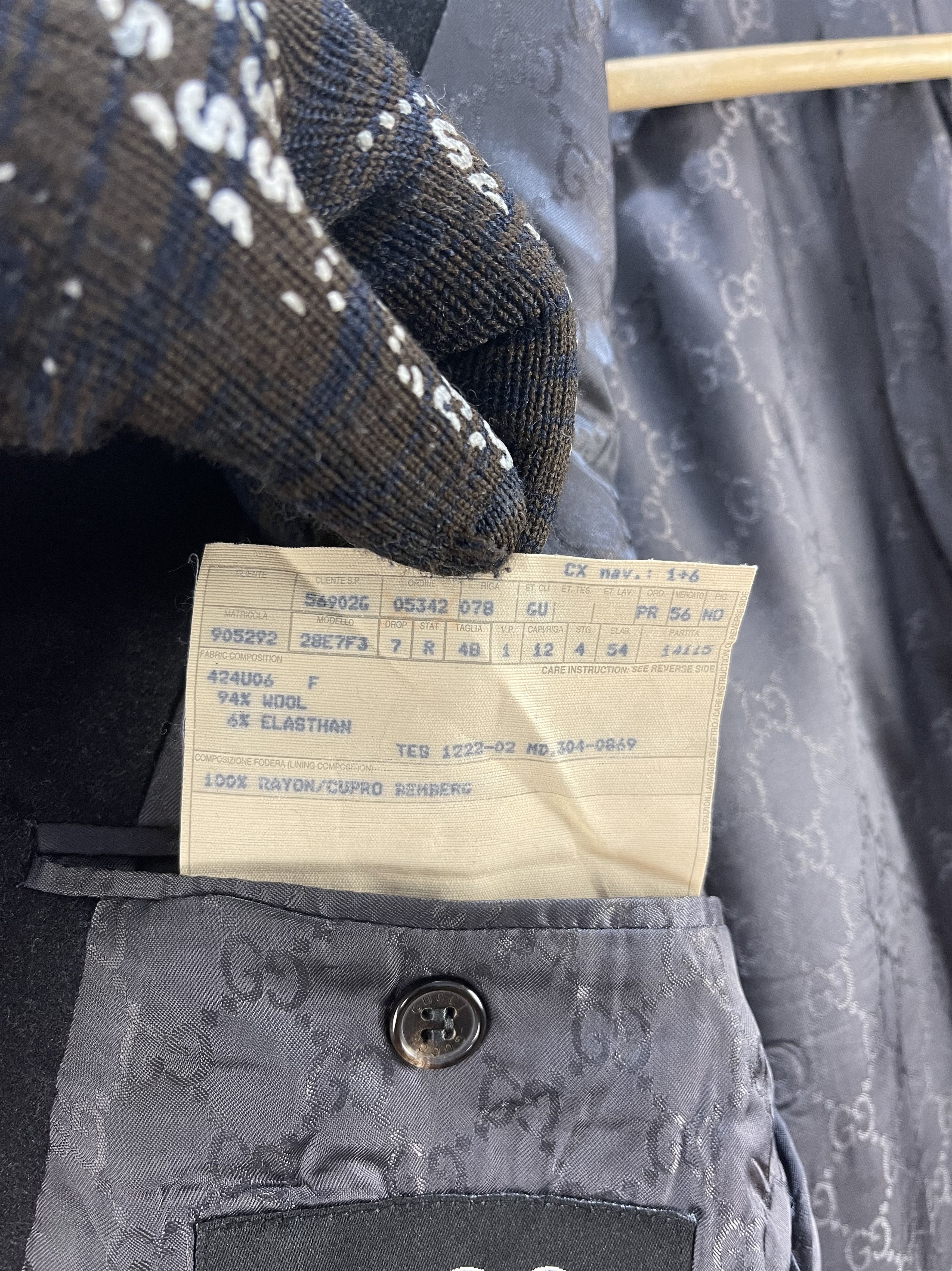 Gucci Gucci Wool Coat Jacket Size US M / EU 48-50 / 2 - 13 Thumbnail