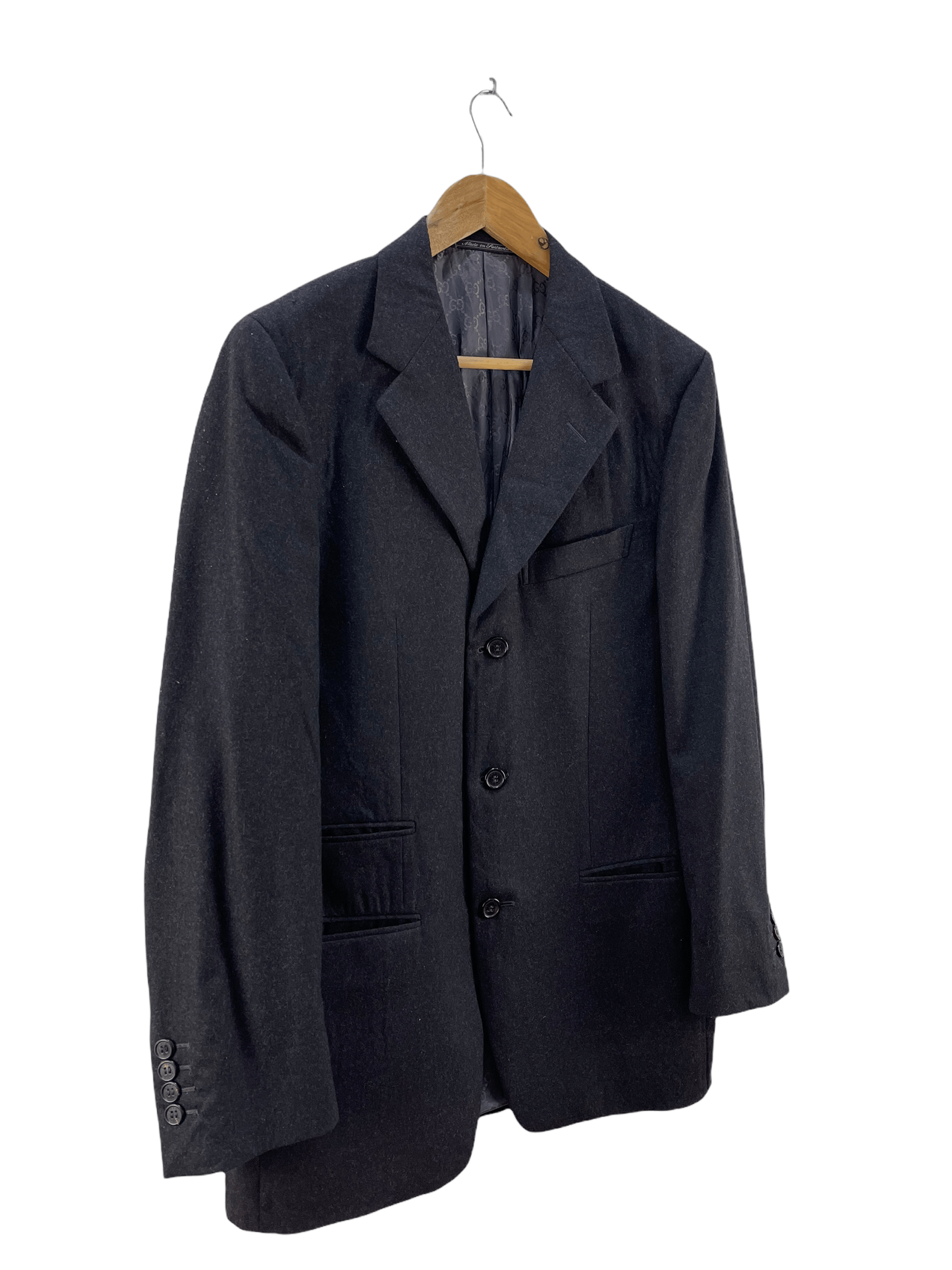 Gucci Gucci Wool Coat Jacket Size US M / EU 48-50 / 2 - 4 Thumbnail