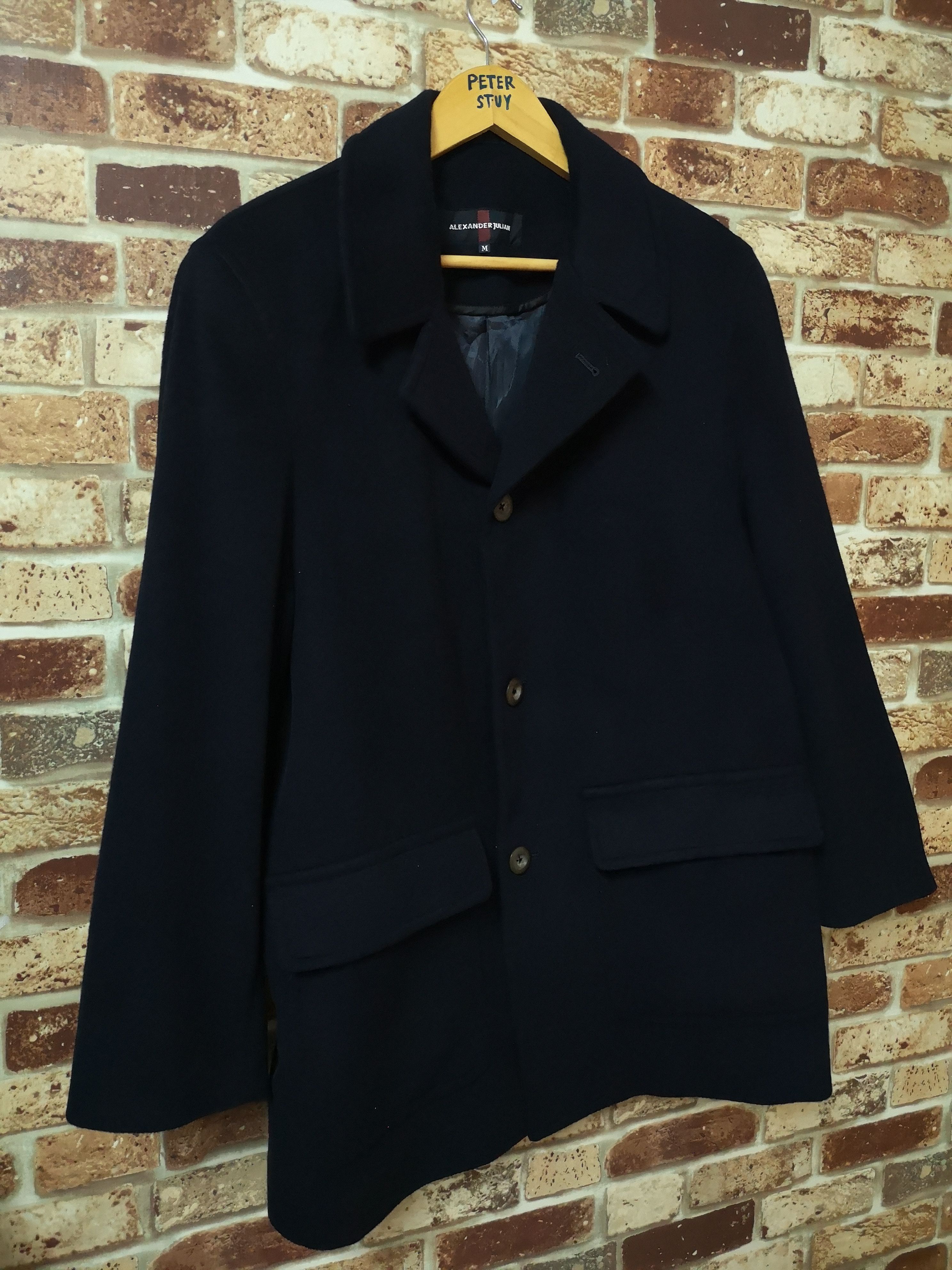 Alexander Julian G210 Long Coat Double Pocket Size US M / EU 48-50 / 2 - 1 Thumbnail