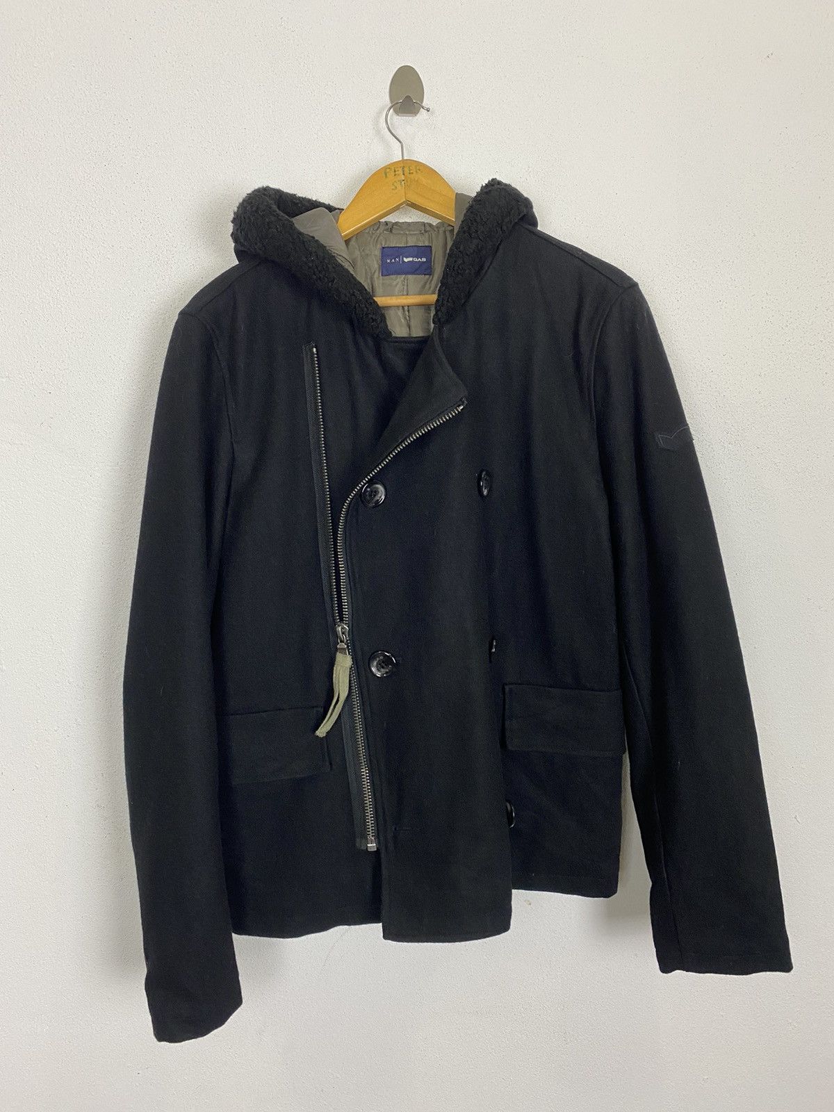 GAS GAS MAN’S WINTER JACKET WOOL FABRIC-GK121 Size US M / EU 48-50 / 2 - 3 Thumbnail