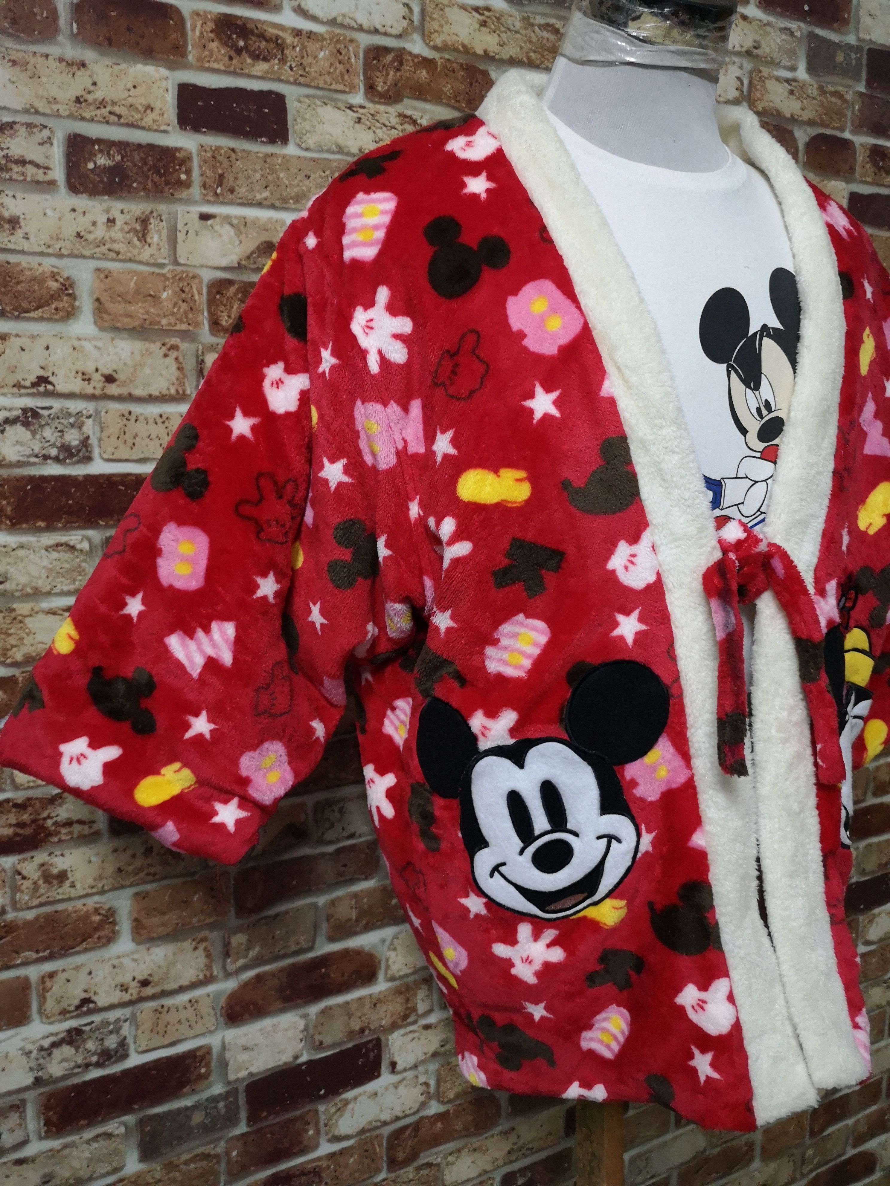 Disney × Mickey Mouse G728 Mickey Mouse Jacket Like Kimono Design Size US L / EU 52-54 / 3 - 3 Thumbnail