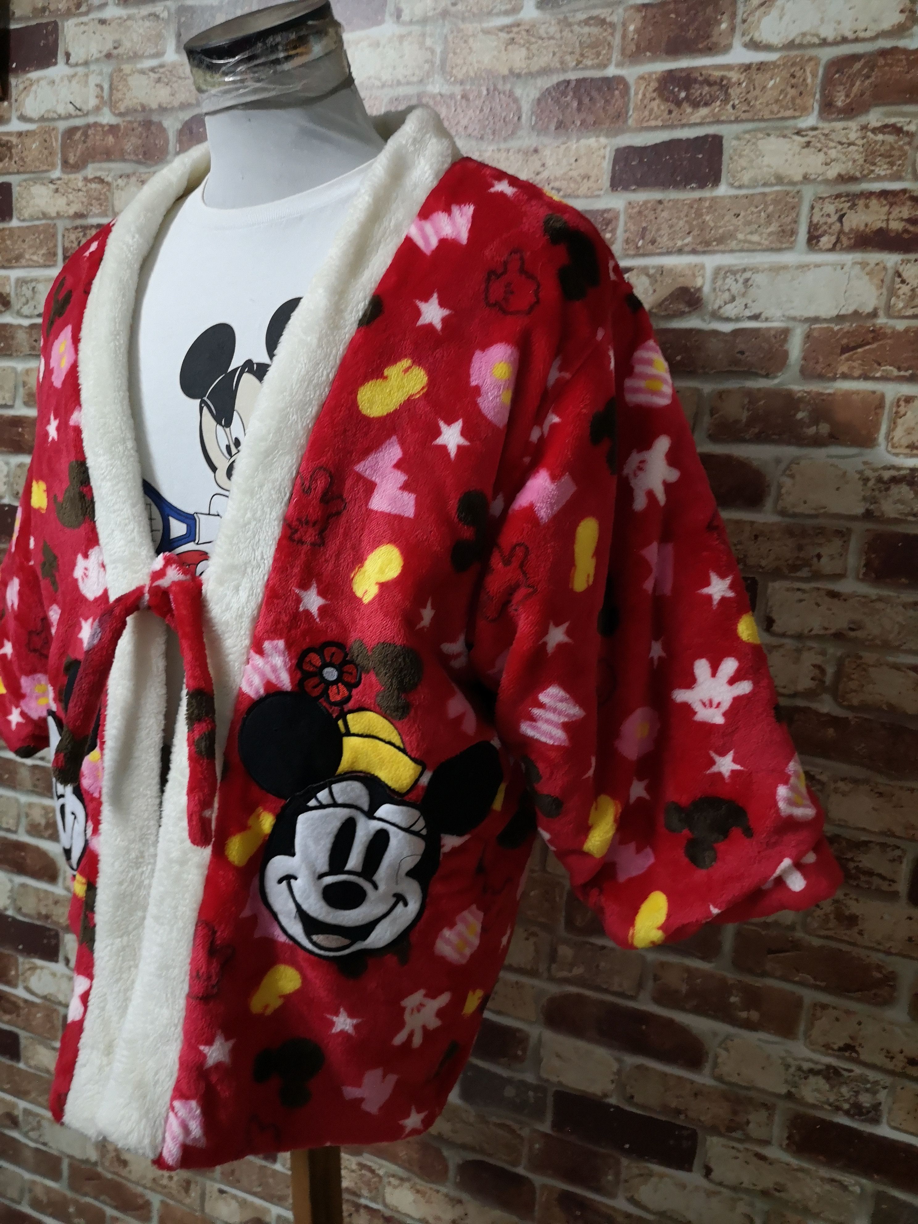 Disney × Mickey Mouse G728 Mickey Mouse Jacket Like Kimono Design Size US L / EU 52-54 / 3 - 4 Thumbnail