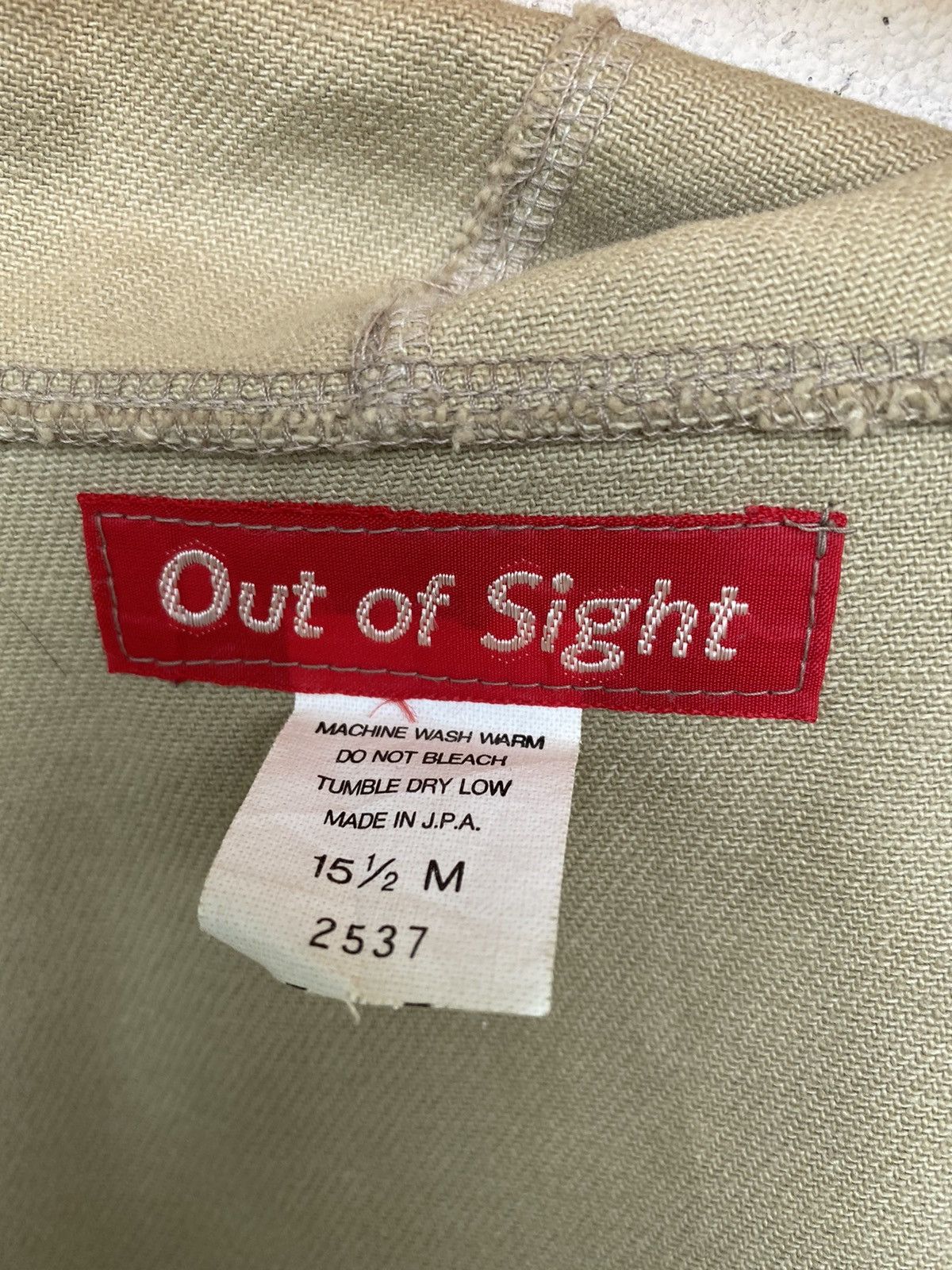 Japanese Brand × Other Out Of Sigh Cotton Jacket With Hoddies Size US M / EU 48-50 / 2 - 10 Thumbnail