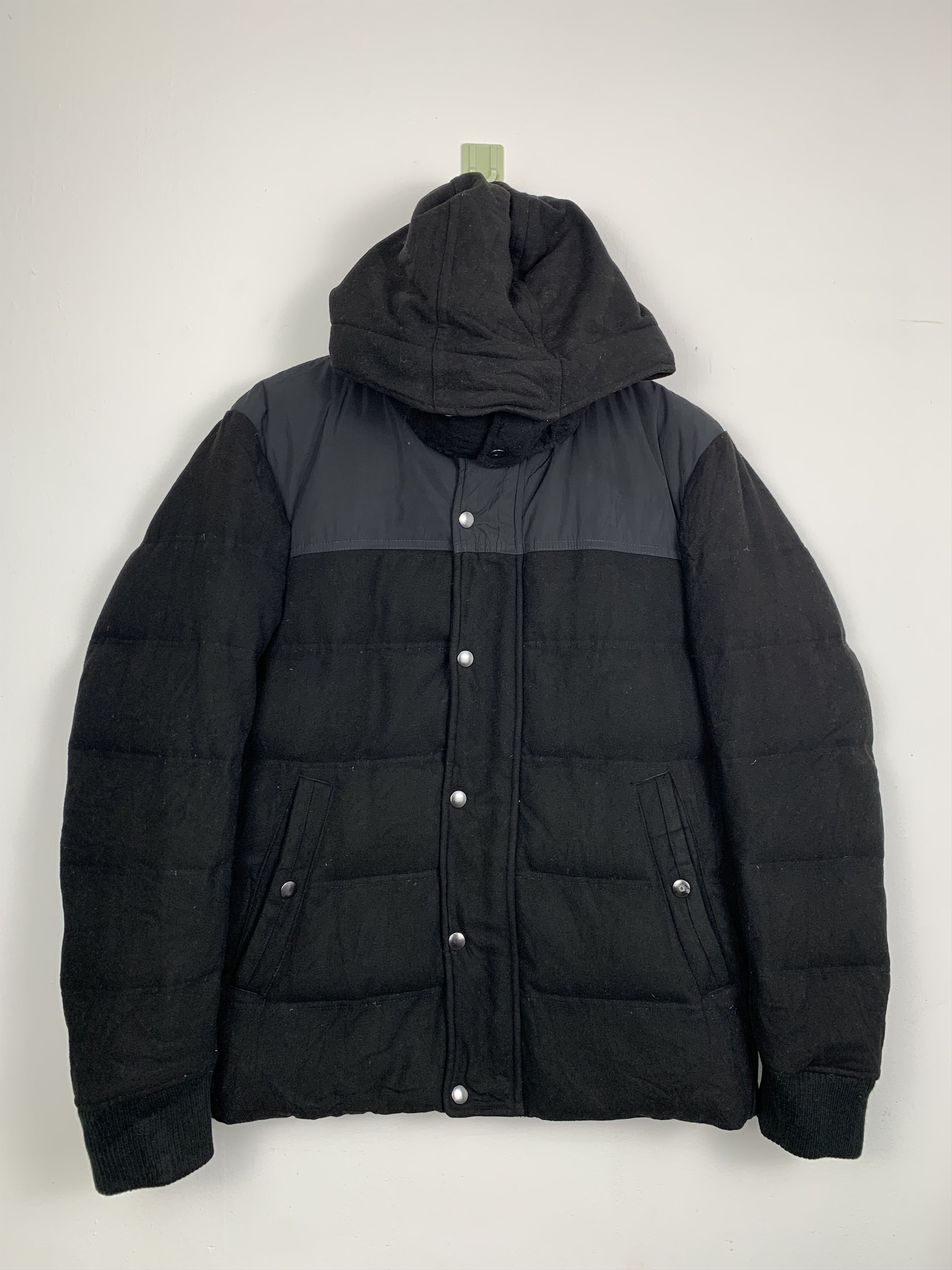 Uniqlo Vintage UNIQLO Puffer Hoodie Zip Up Jacket J0715 Size US S / EU 44-46 / 1 - 1 Thumbnail