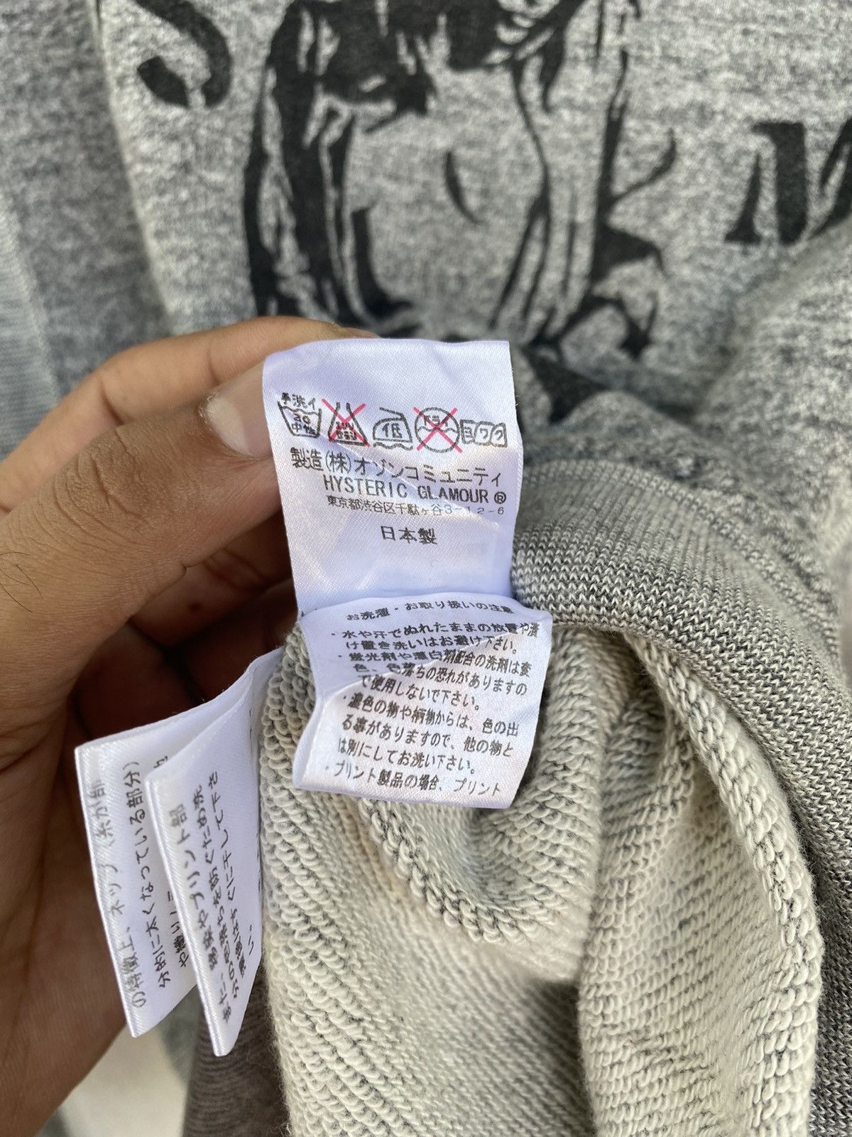 Hysteric Glamour Hysteric Glamour Sweatshirt Small Size Sexy Women Photo Size ONE SIZE - 11 Thumbnail