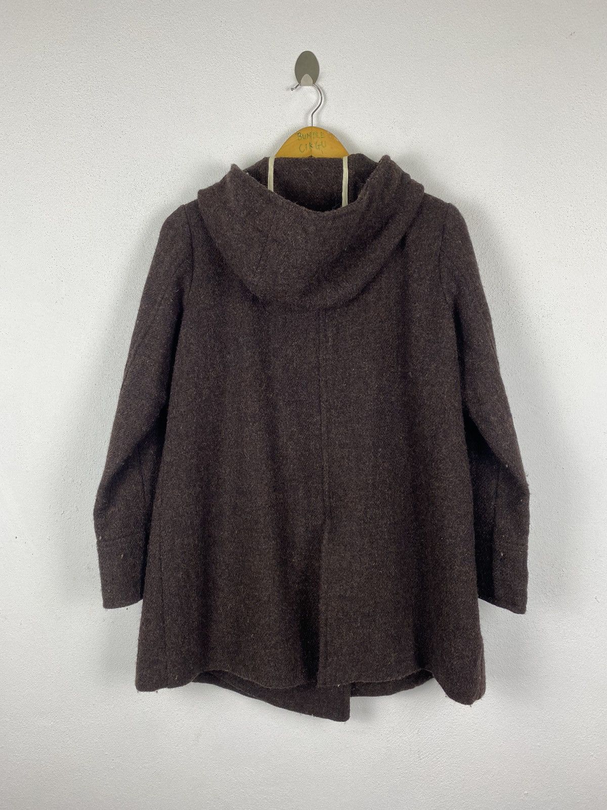 Harris Tweed × Japanese Brand Earth Music & Ecology x Harris Tweed Wool Hoddies Jacket Size US M / EU 48-50 / 2 - 3 Thumbnail