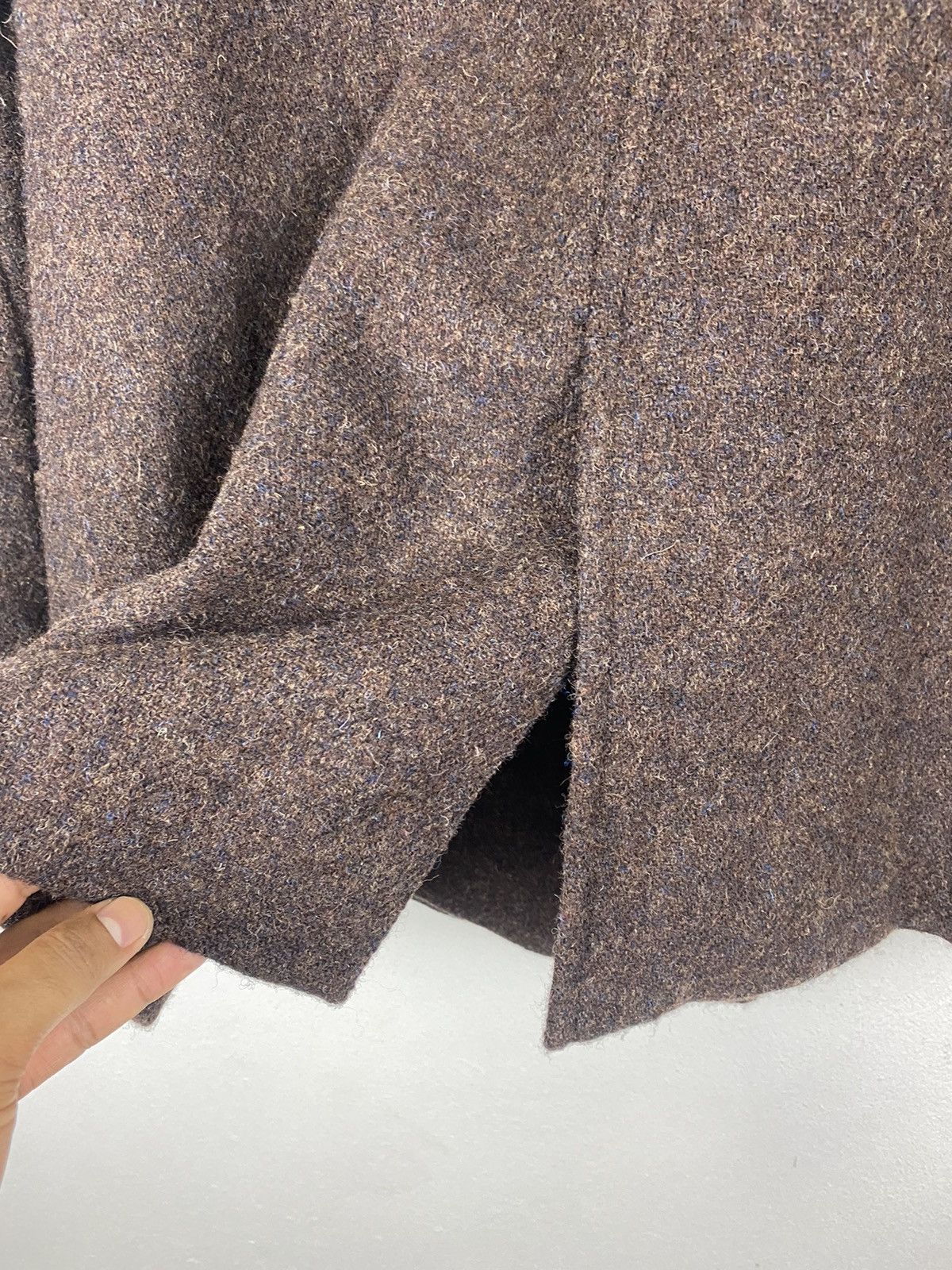 Harris Tweed × Japanese Brand Earth Music & Ecology x Harris Tweed Wool Hoddies Jacket Size US M / EU 48-50 / 2 - 8 Thumbnail